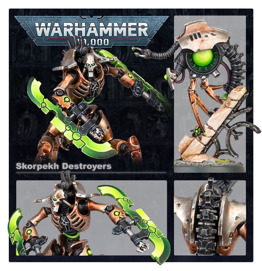 NECRONS: DESTRUCTORES SKORPEKH