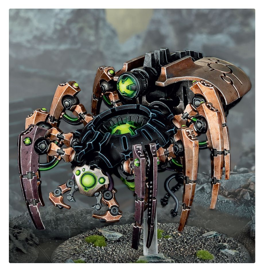 NECRONS: ARAÑA CANÓPTICA