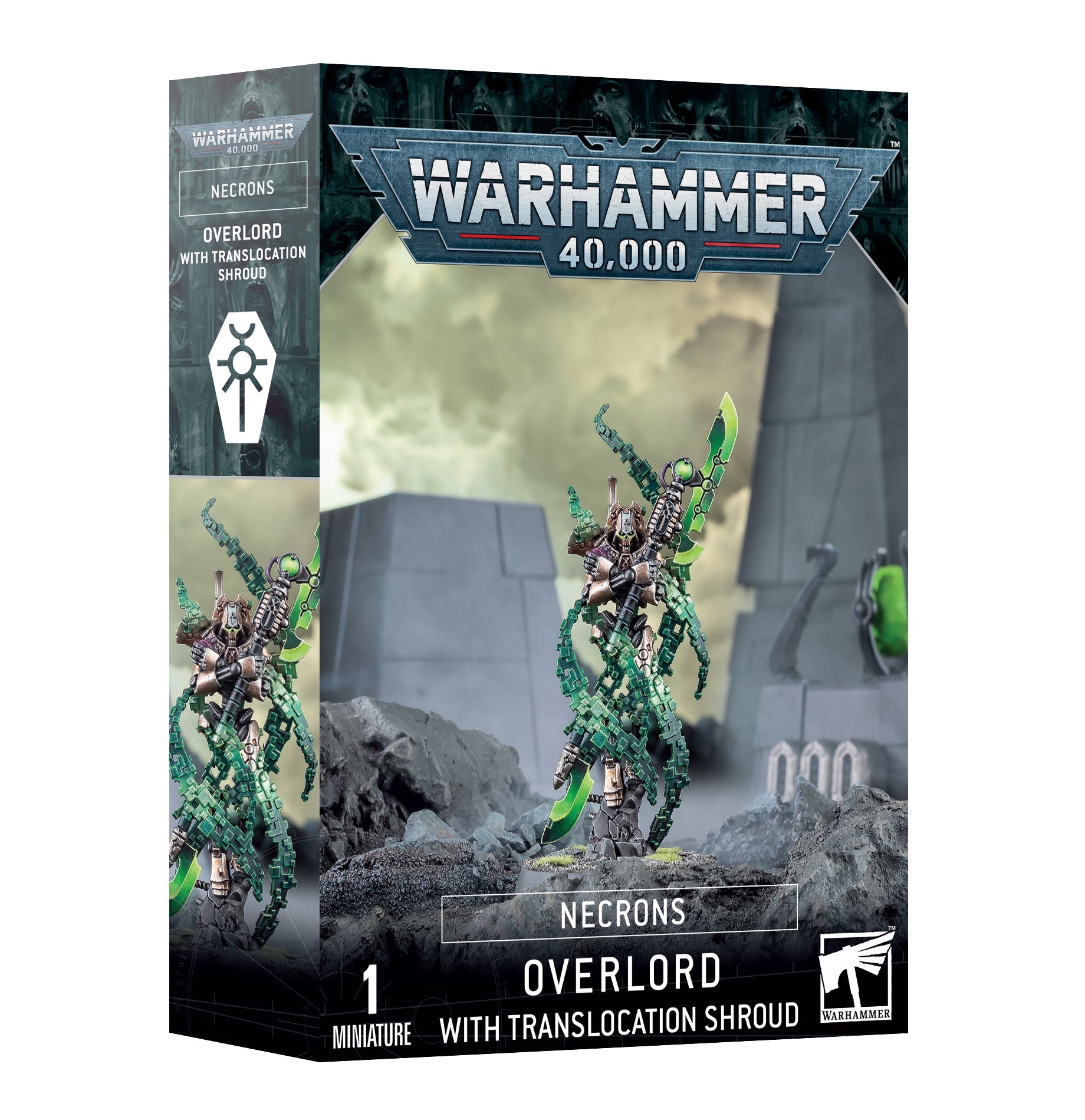 NECRONS: SEÑOR SUPREMO CON MORTAJA DE TR Frikytopia