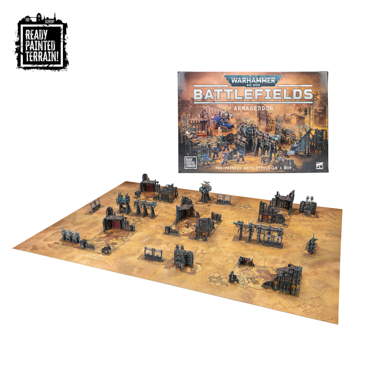 Campos de batalla: Armageddon - prepintado Frikytopia