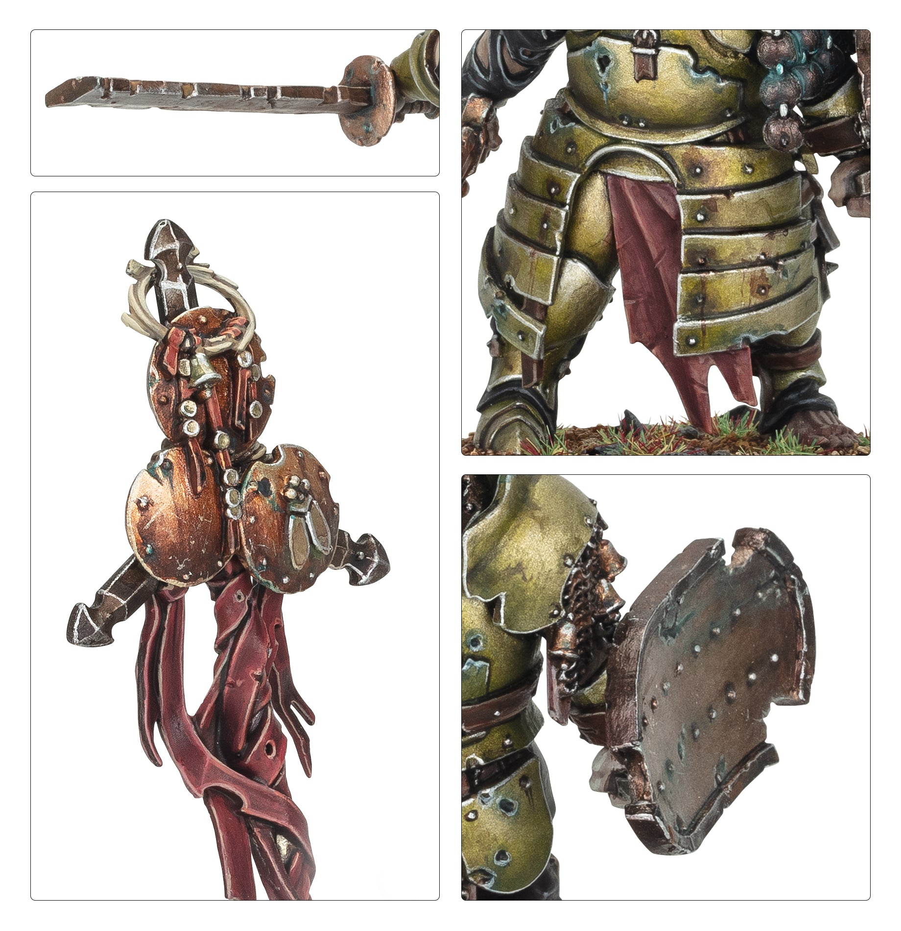 MAGGOTKIN OF NURGLE: ESPADAS PUTRIDAS