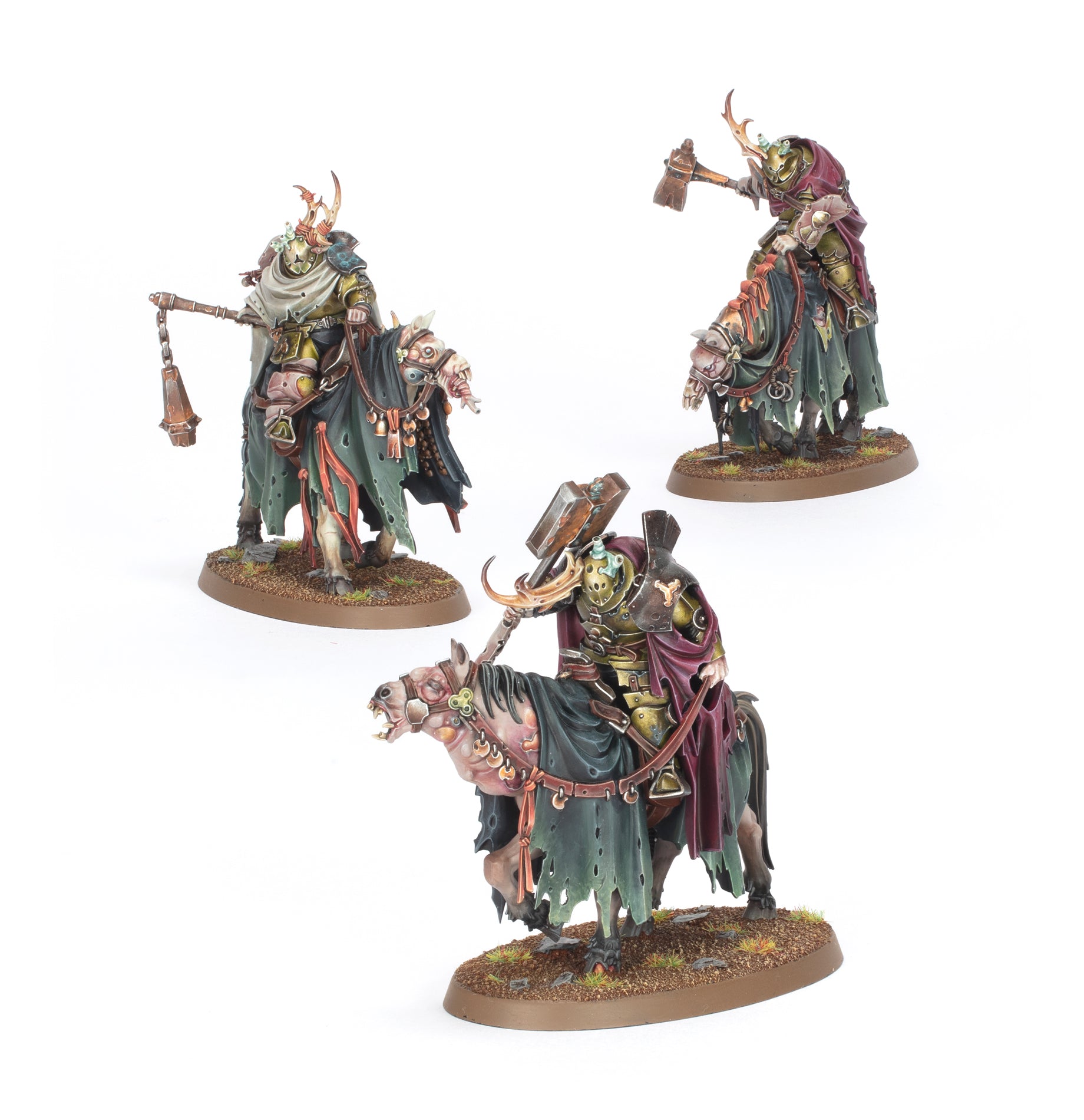 MAGGOTKIN/NURGLE: CABELLEROS DESGARBADOS