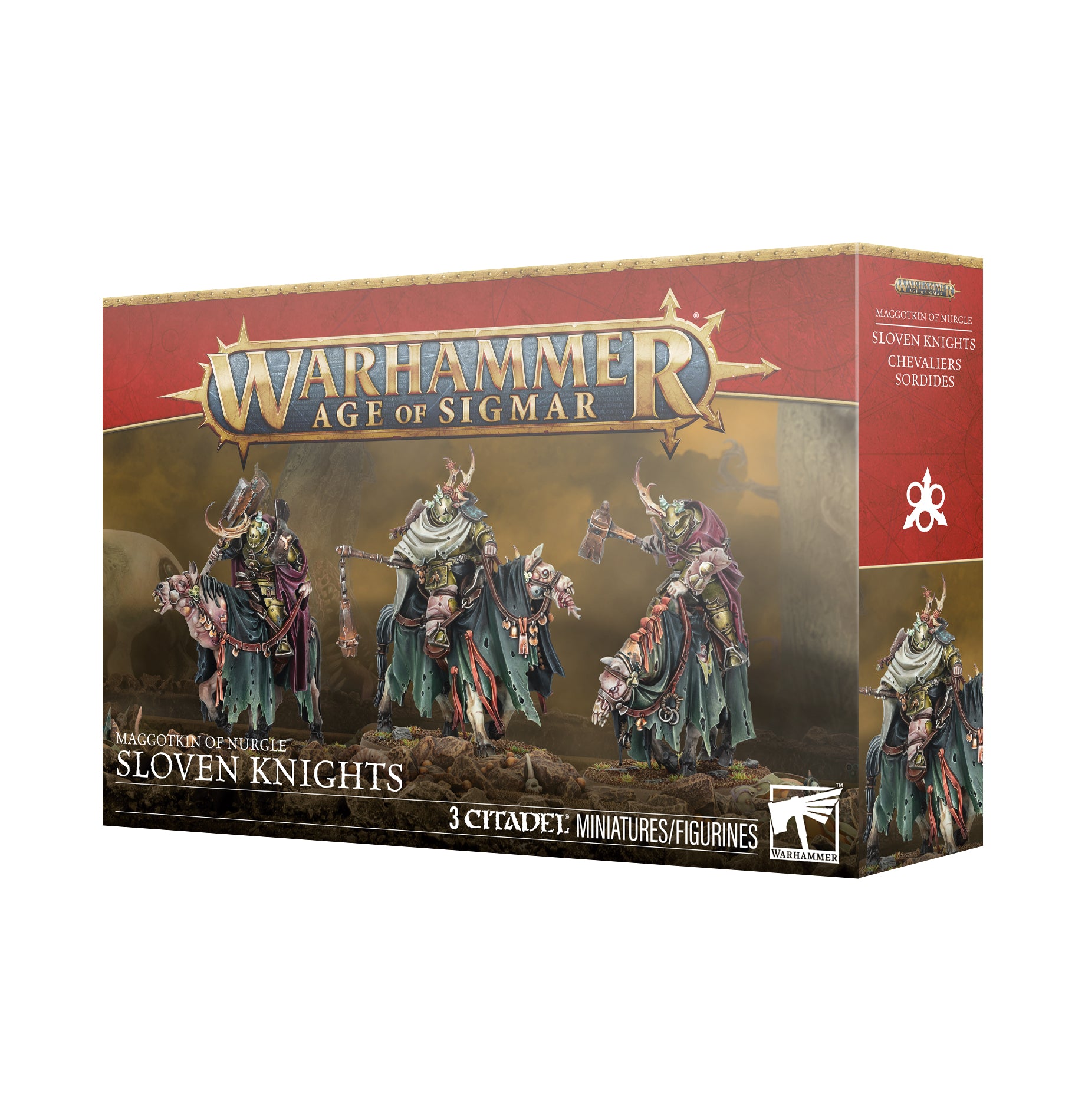 MAGGOTKIN/NURGLE: CABELLEROS DESGARBADOS Frikytopia