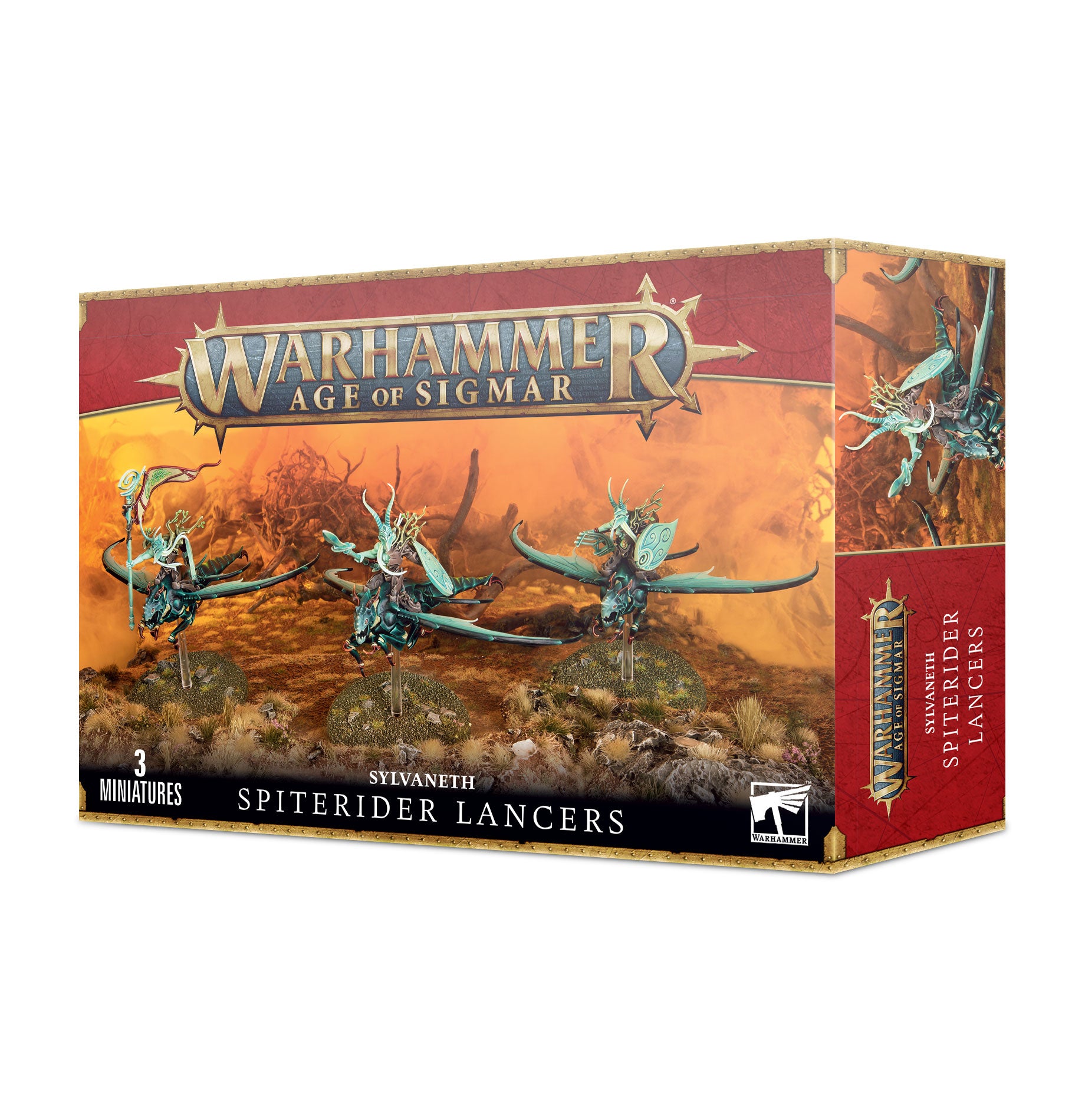 SYLVANETH: LANCEROS EN DRACOFATAS Frikytopia