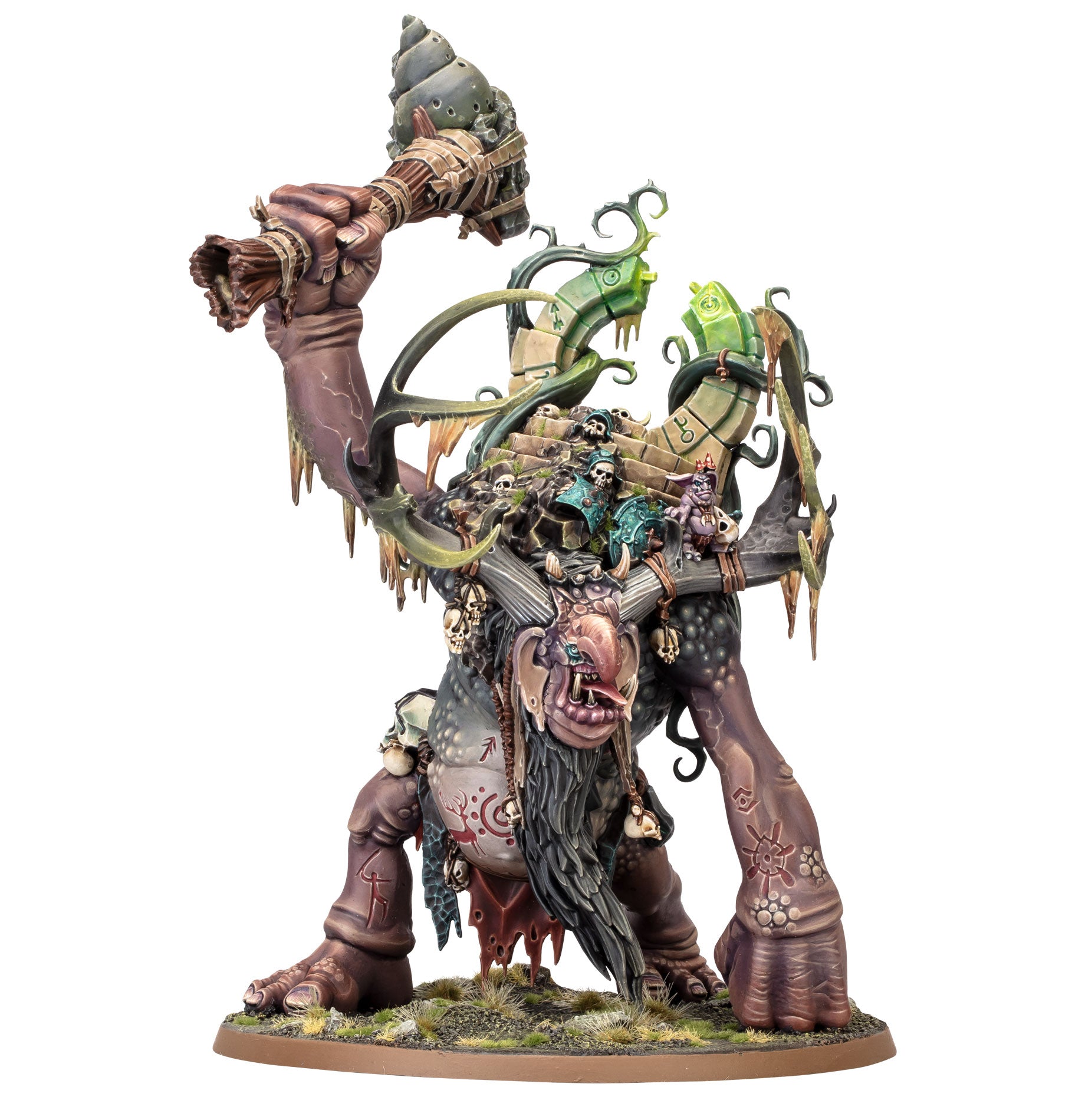 GLOOMSPITE GITZ: TRUGG EL REY TROGGOTH Frikytopia