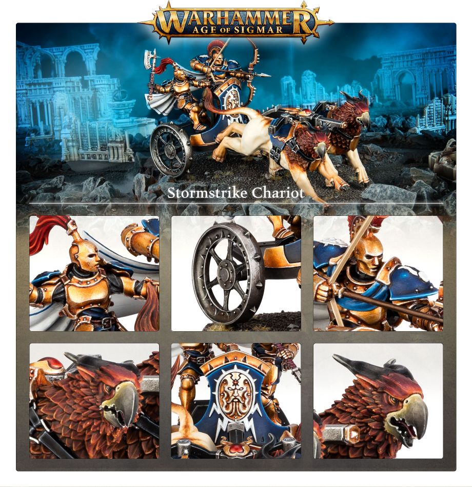 STORMCAST ETERNALS: CARRO AZOTATORMENTAS
