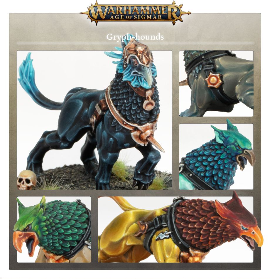STORMCAST ETERNALS: GRIFOMASTINES