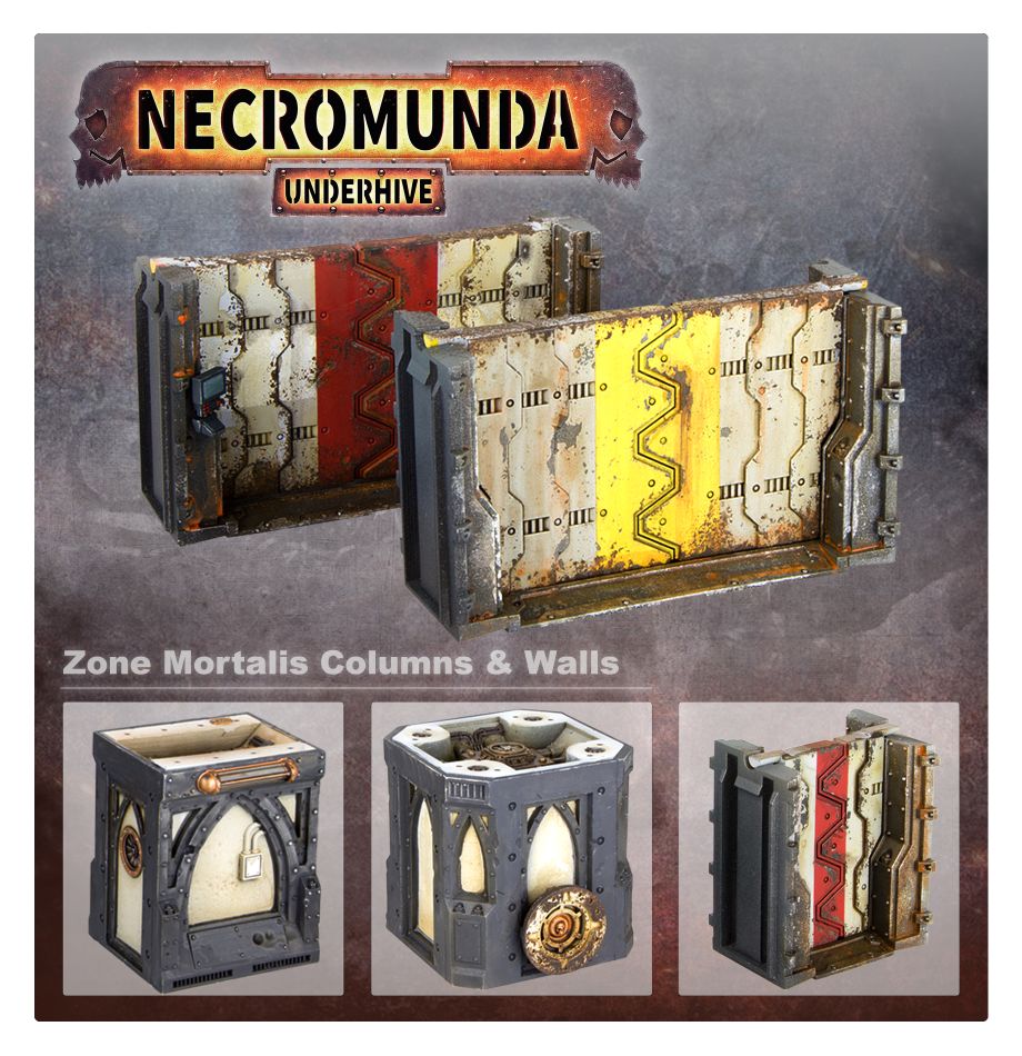 ZONE MORTALIS: COLUMNS & WALLS