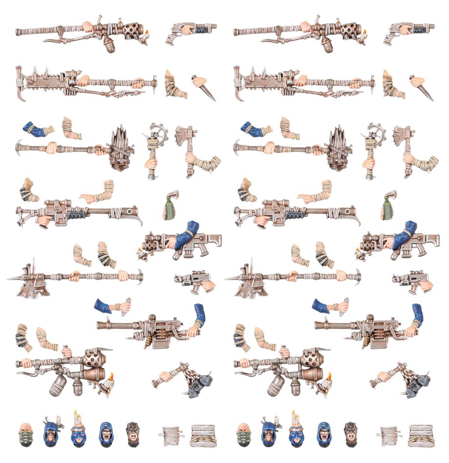 NECROMUNDA: CAWDOR WEAPONS & UPGRADES