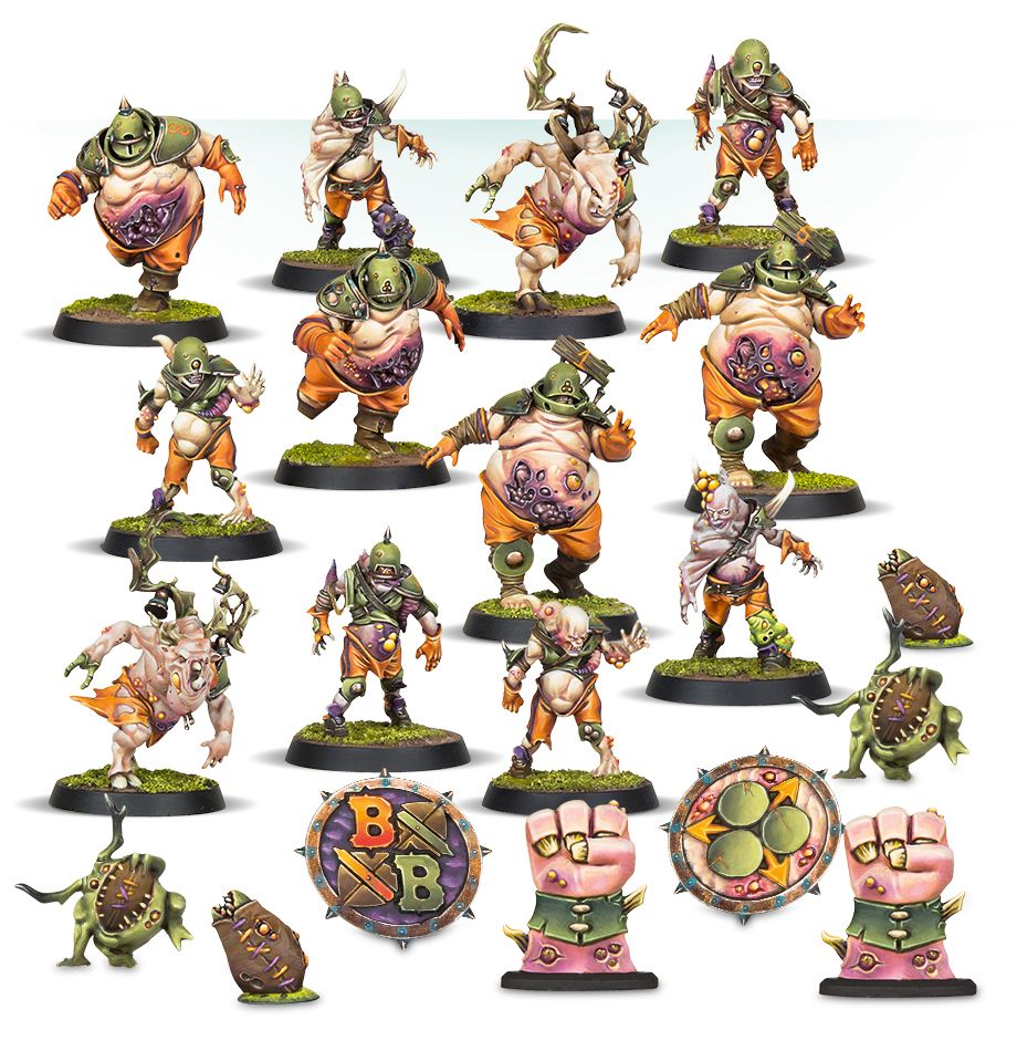 BLOOD BOWL: NURGLE TEAM Frikytopia