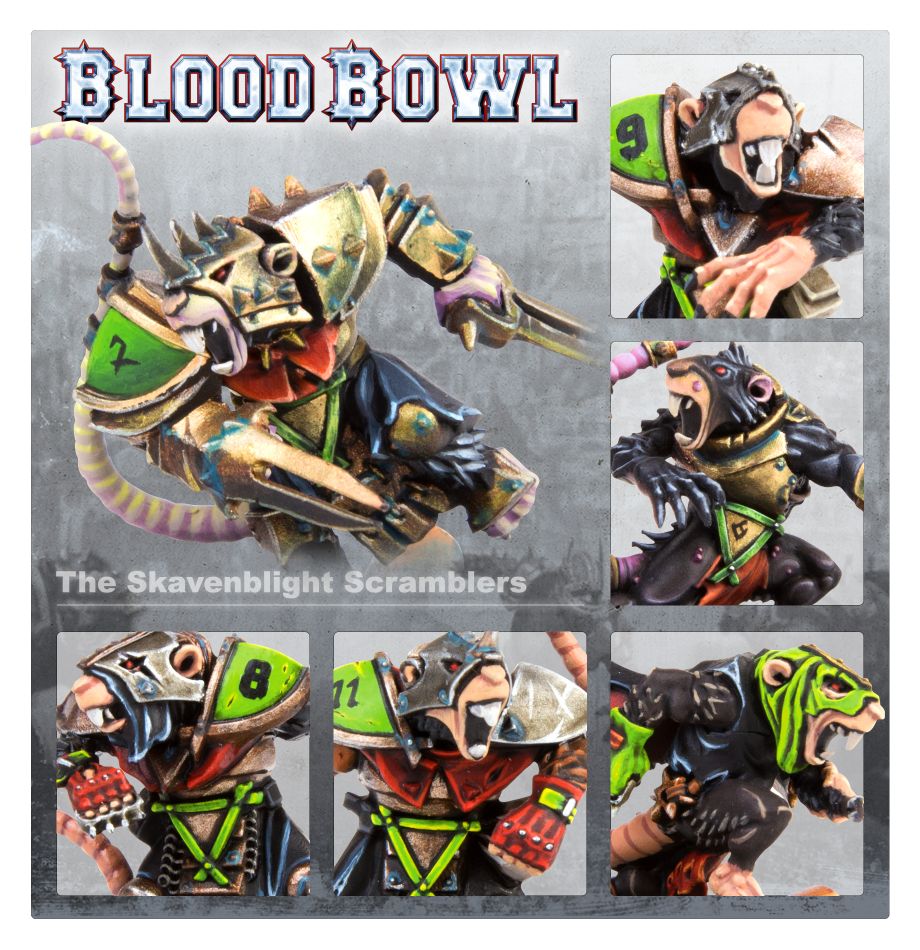 BLOOD BOWL: SKAVEN TEAM
