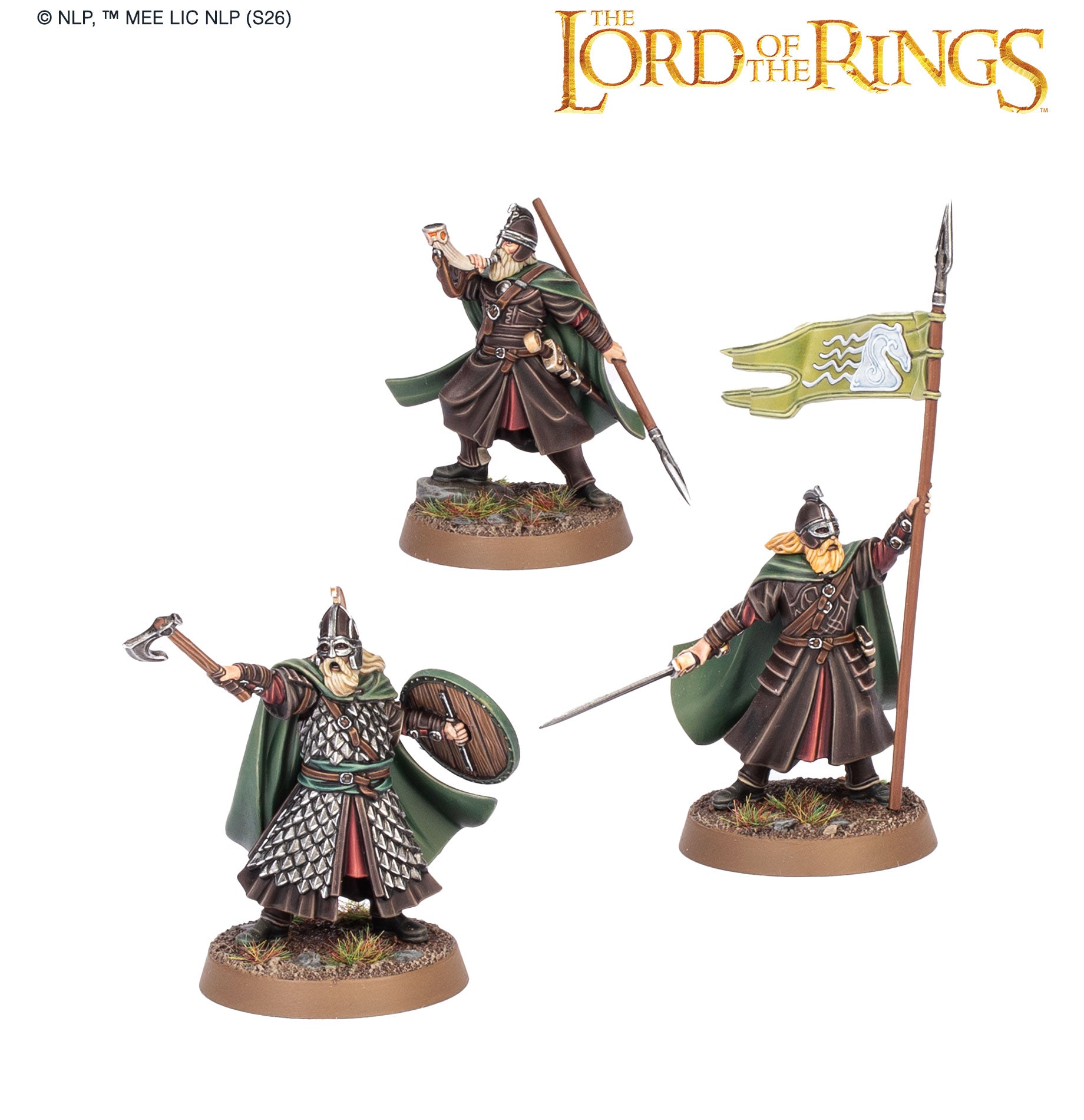 M-E SBG: WARRIORS OF ROHAN COMMANDERS