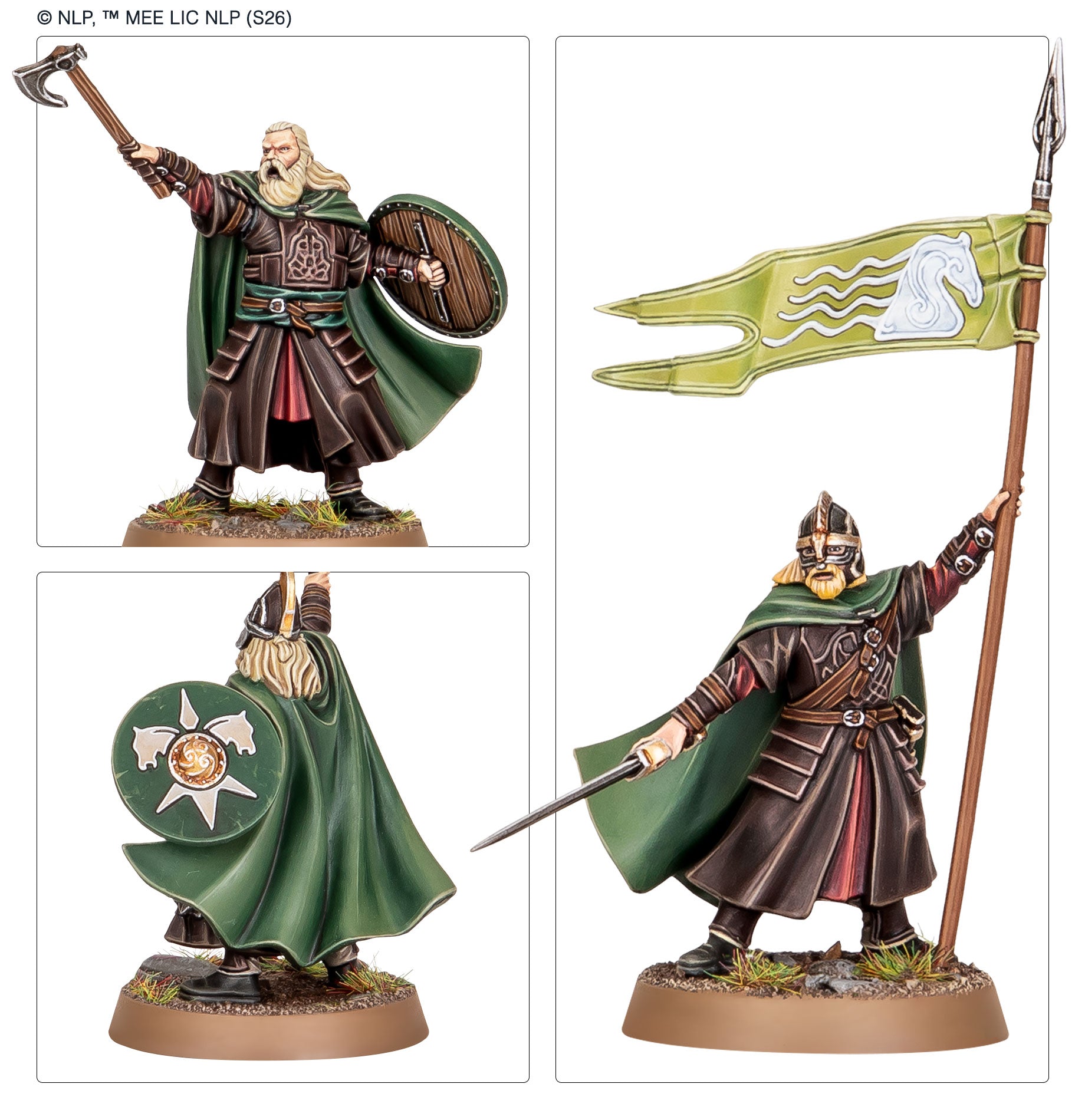 M-E SBG: WARRIORS OF ROHAN COMMANDERS