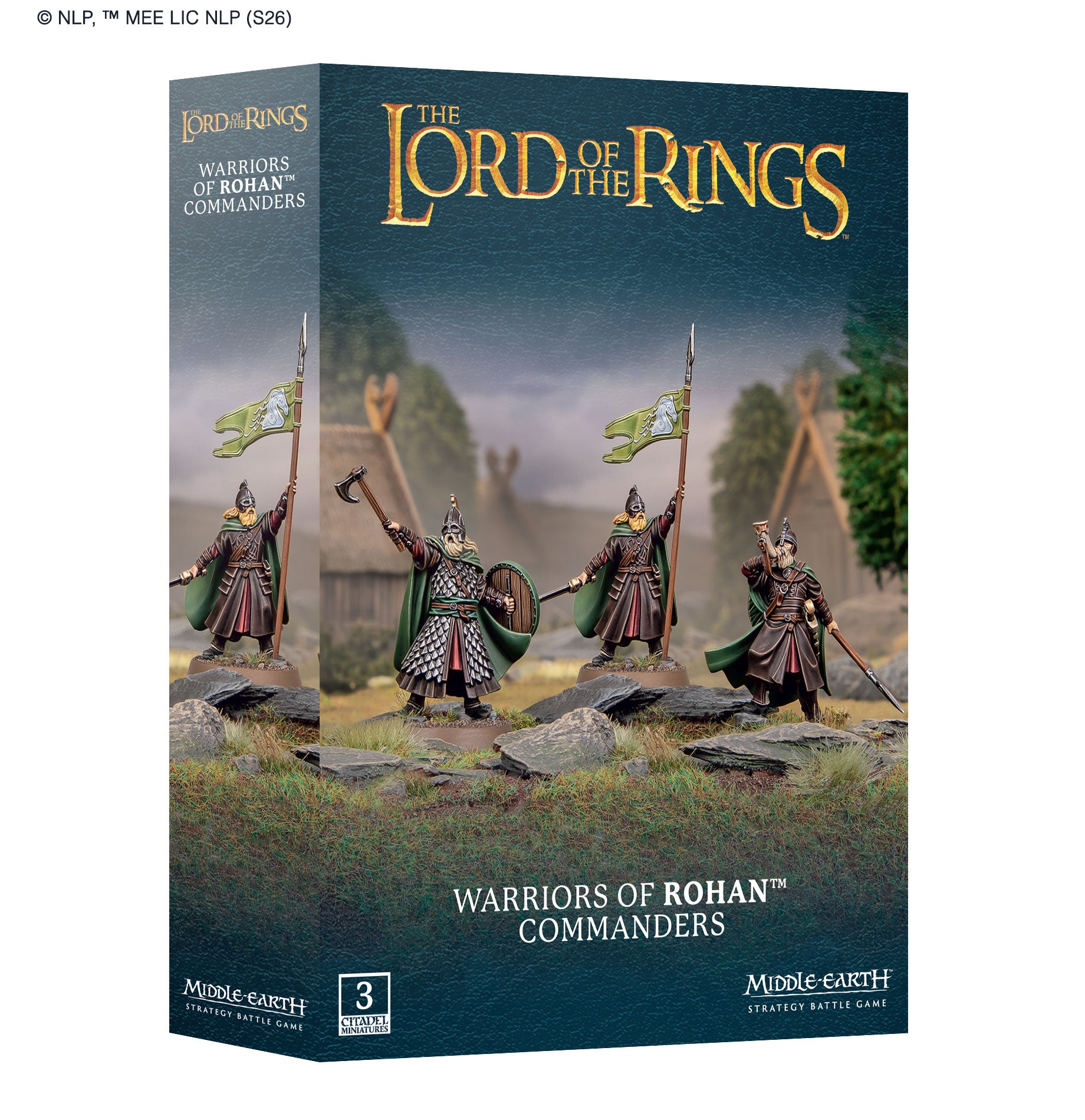 M-E SBG: WARRIORS OF ROHAN COMMANDERS Frikytopia