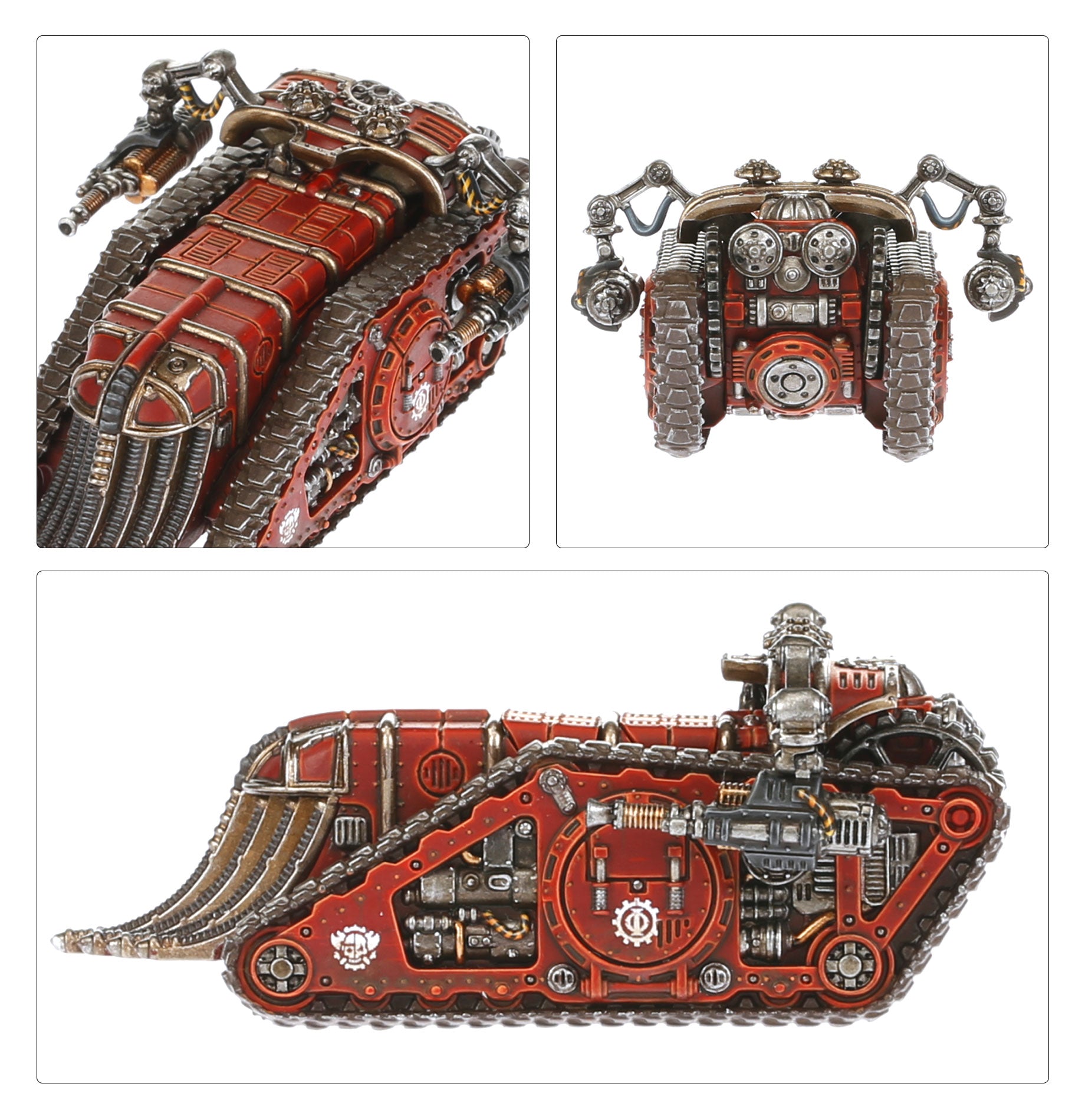 L/I: MECHANICUM KARACNOS ASSAULT TANK SQ