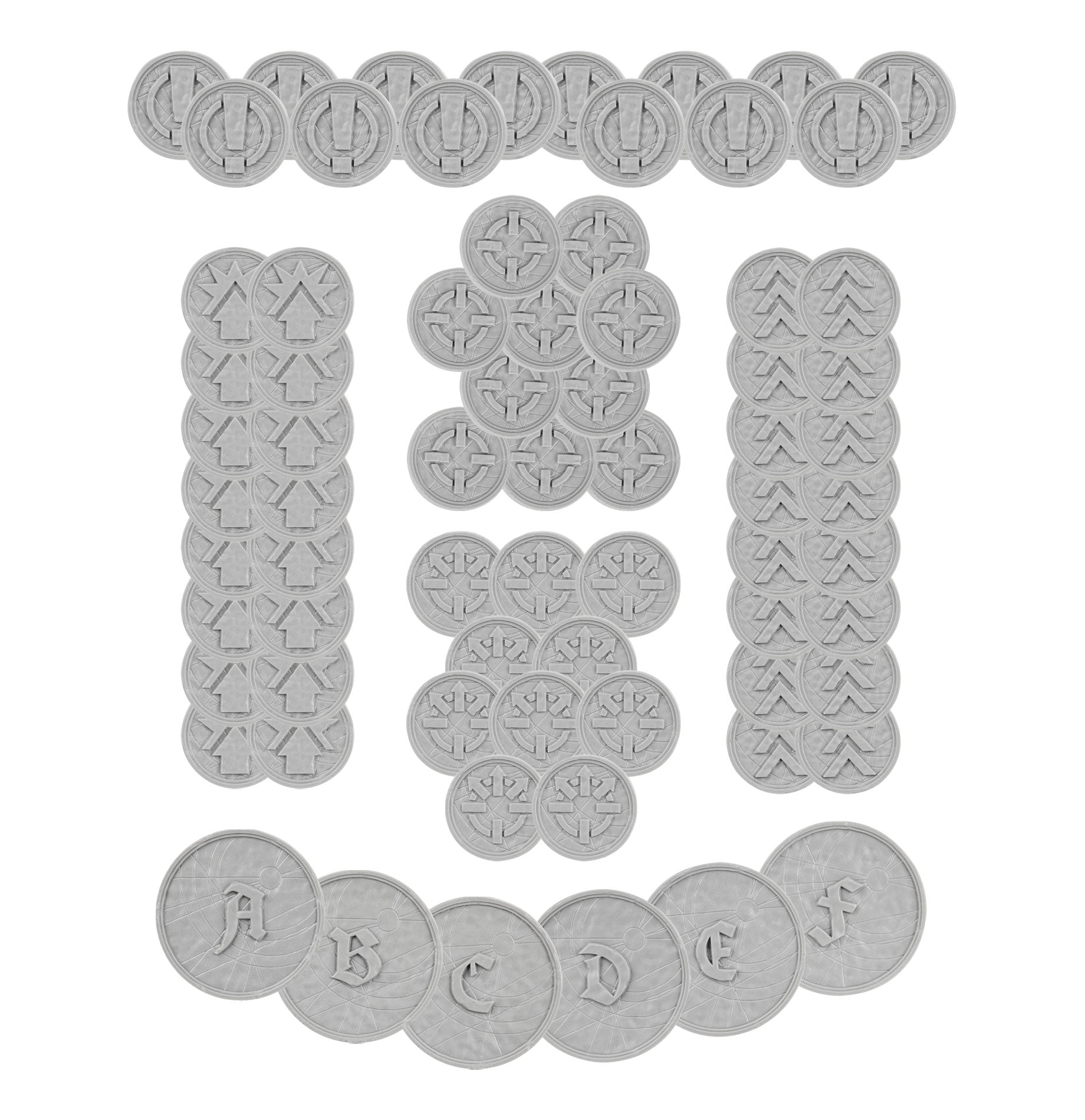 L/I: ORDER TOKENS AND OBJECTIVES MARKERS