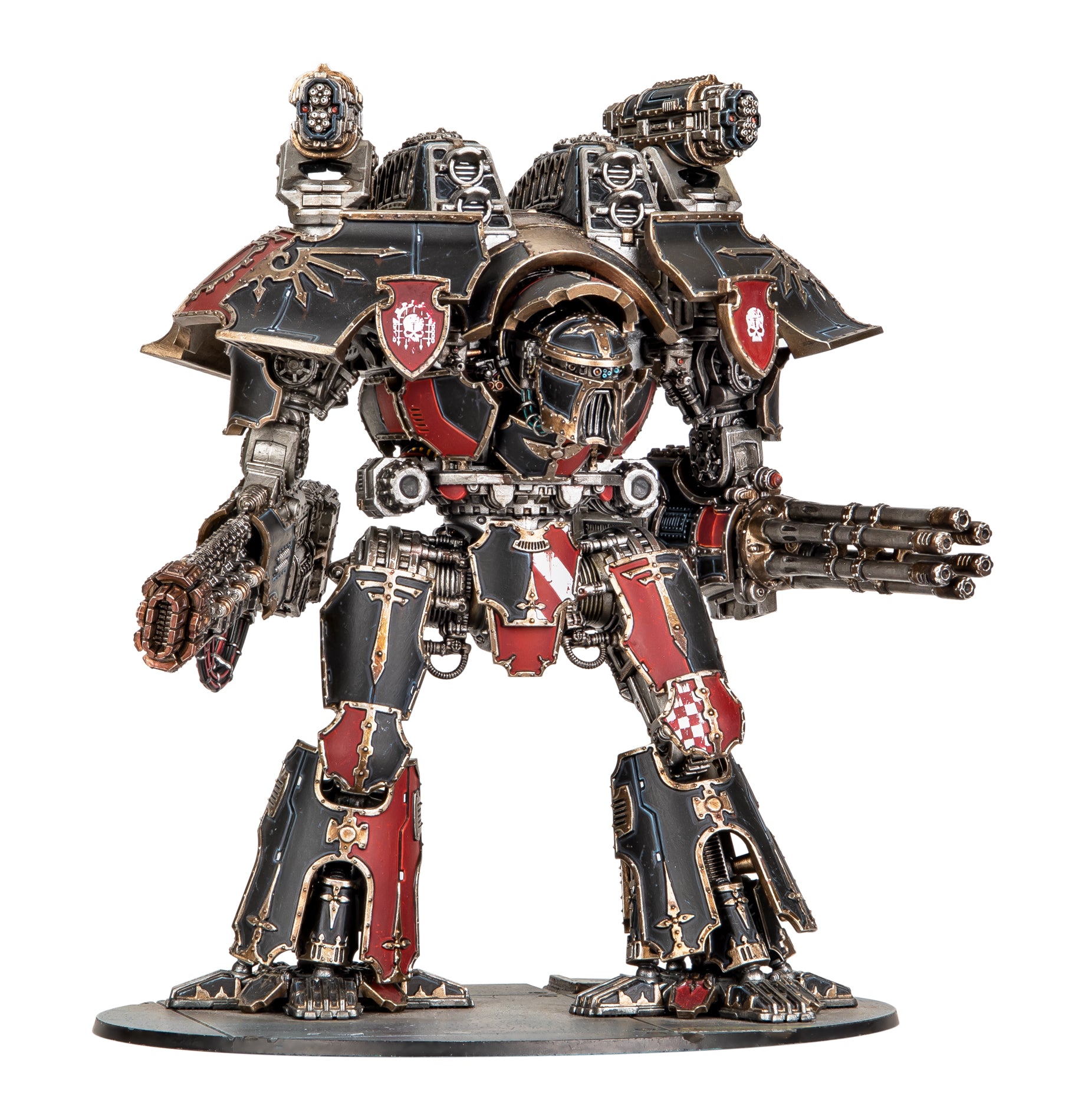 Legions Imperialis: Warlord Titan with Volkite Destructor and Macro-Gatling Blaster Frikytopia
