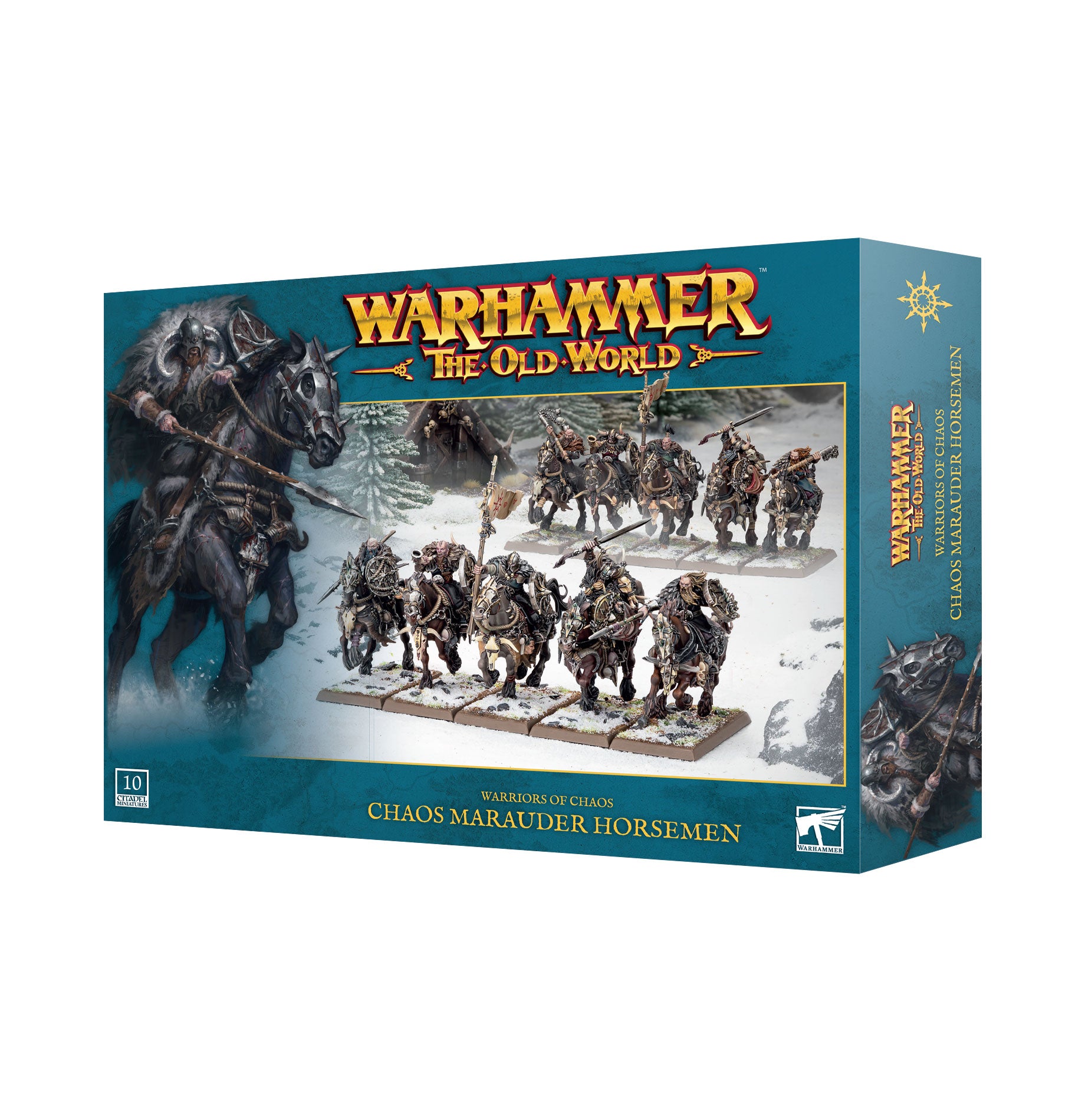 WARRIORS O/CHAOS:CHAOS MARAUDER HORSEMEN Frikytopia