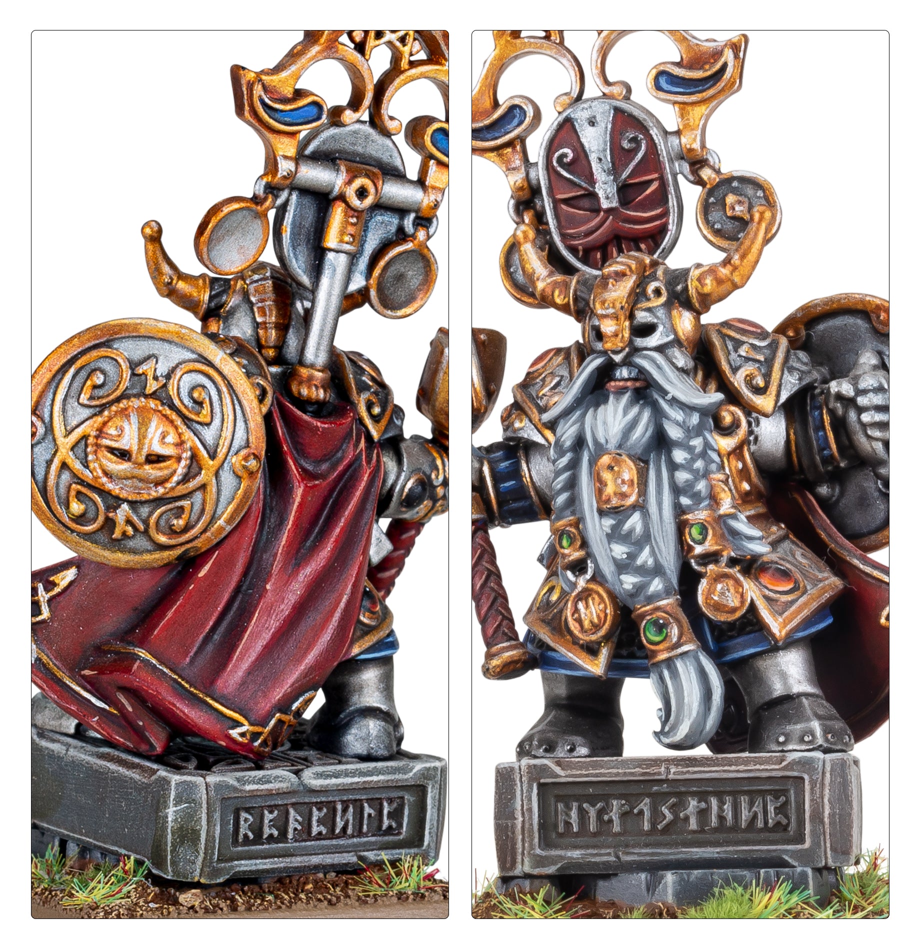 DWARFEN HOLDS: DWARF KING WITH OATHSTONE