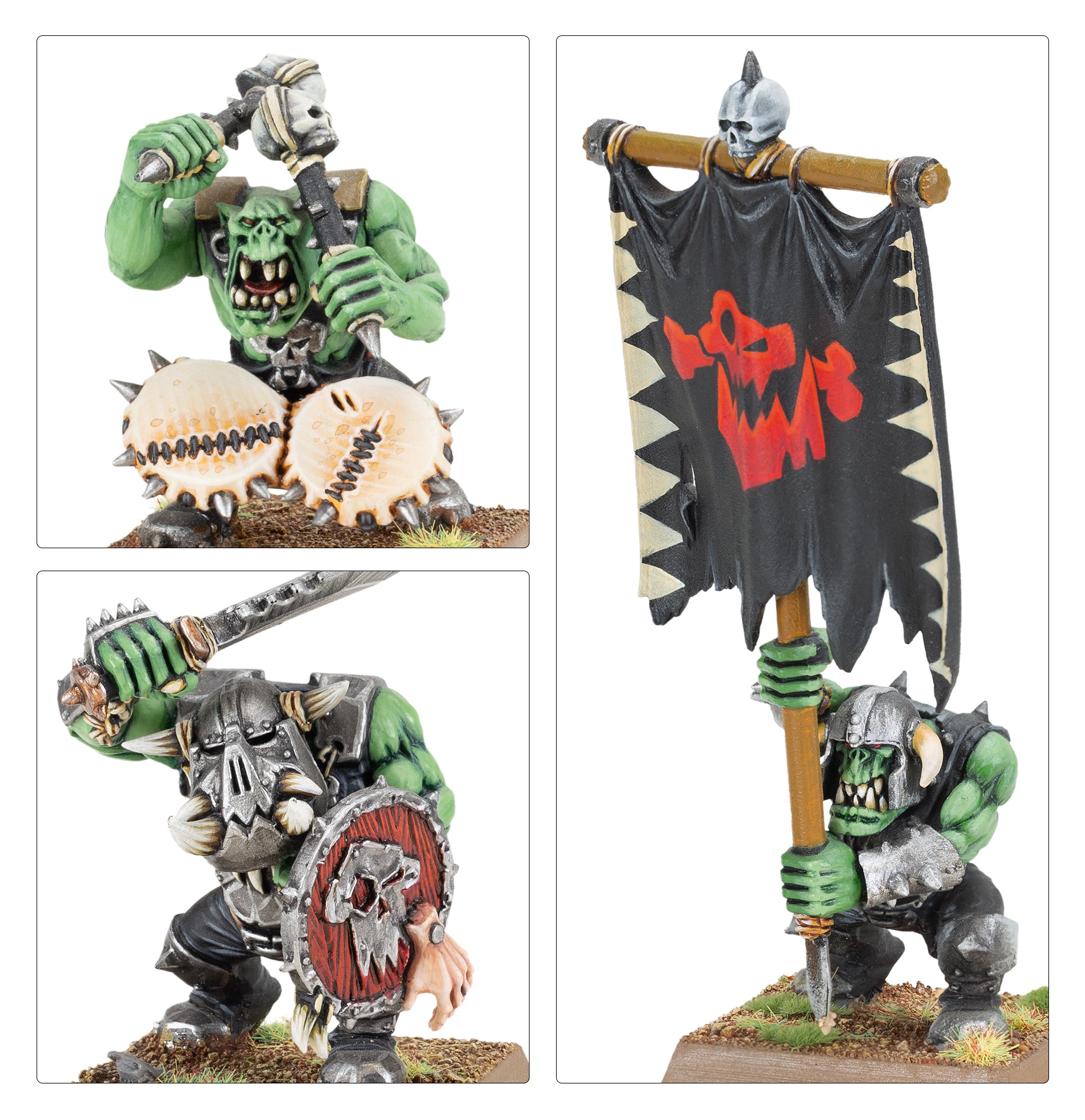 ORC BOYZ & ORC ARRER BOYZ MOBS