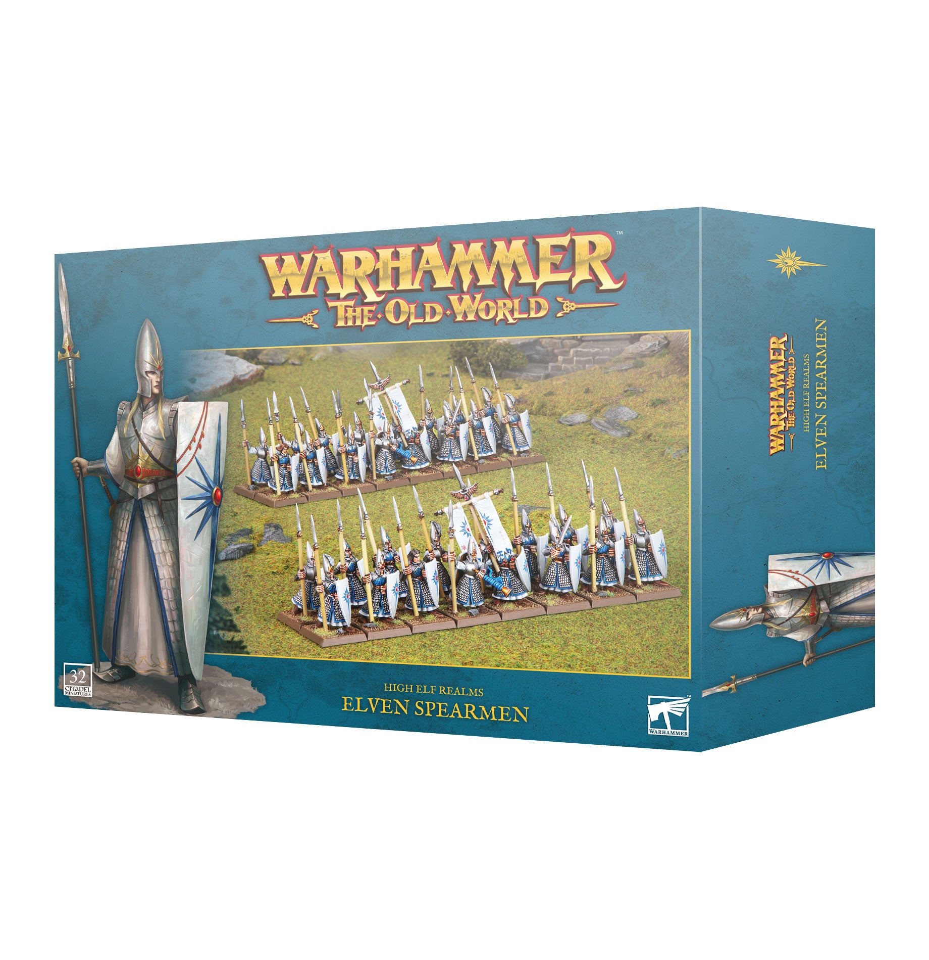 HIGH ELF REALMS: ELVEN SPEARMEN Frikytopia