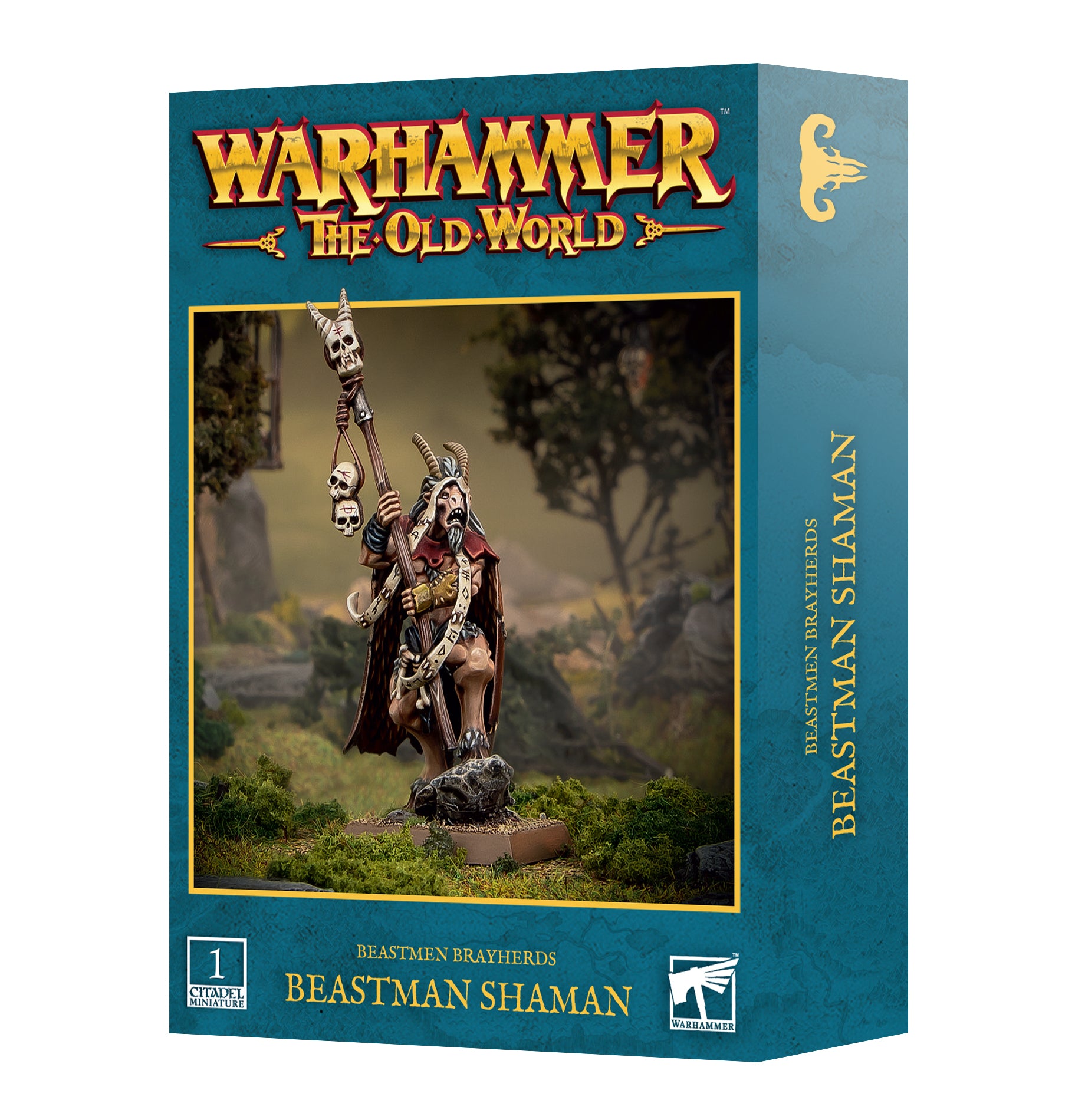 BEASTMEN BRAYHERDS: BEASTMAN SHAMAN Frikytopia
