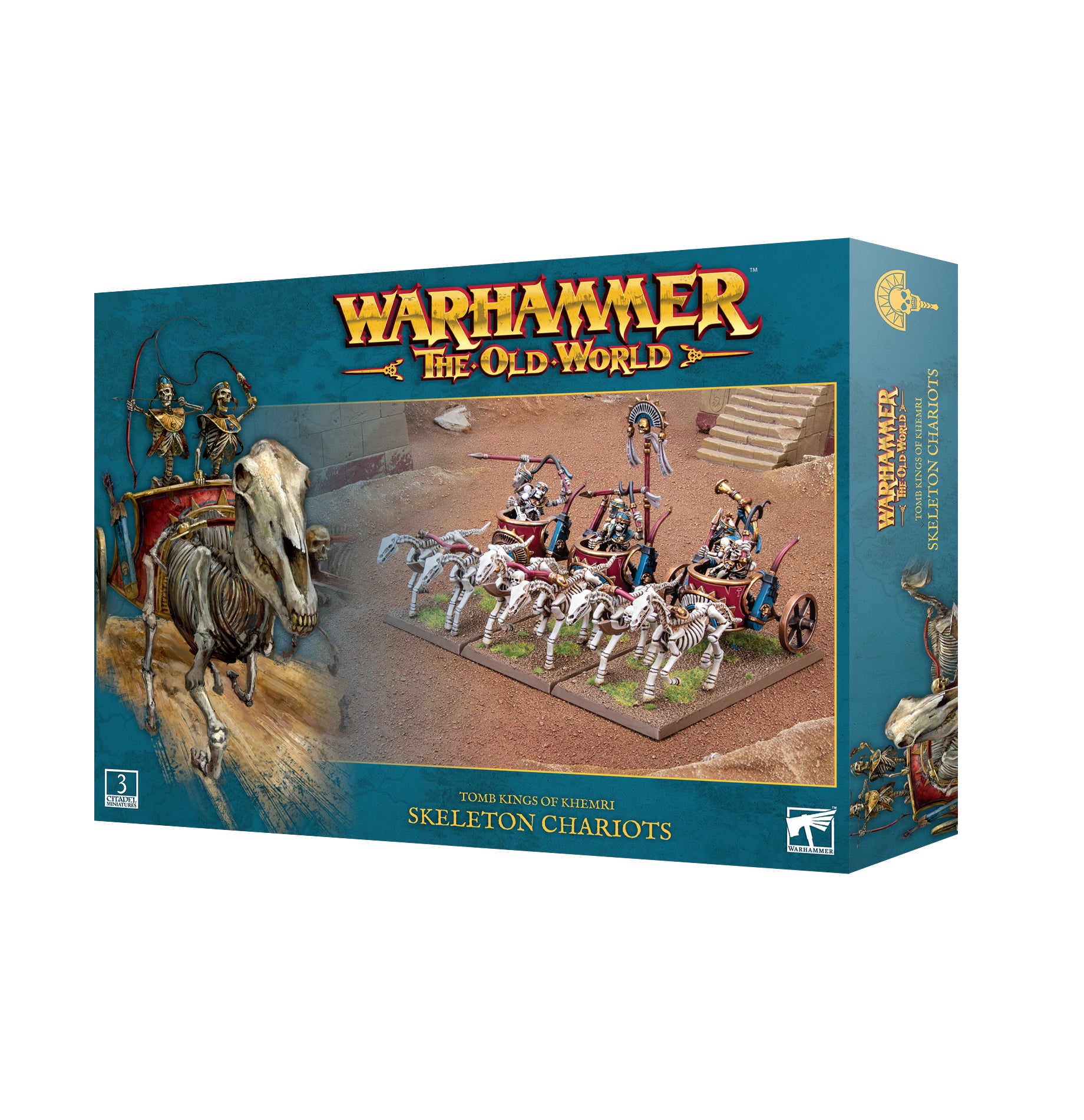 TOMB KINGS OF KHEMRI: SKELETON CHARIOTS Frikytopia
