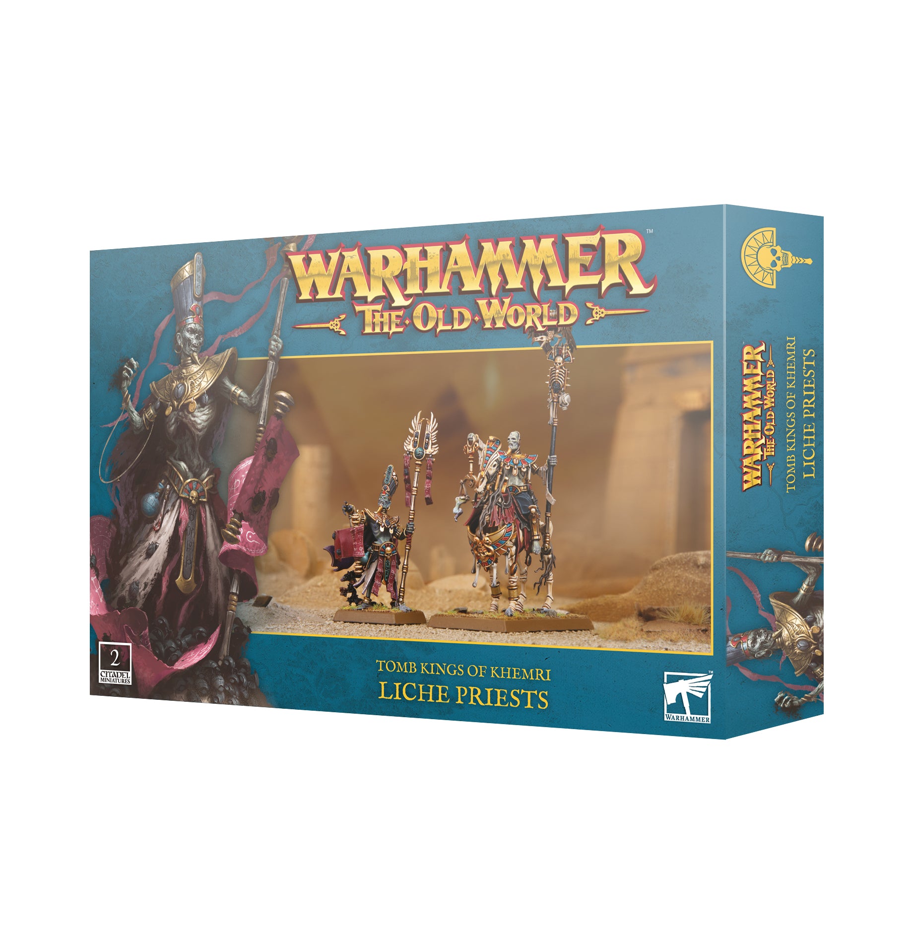 TOMB KINGS OF KHEMRI: LICHE PRIESTS Frikytopia