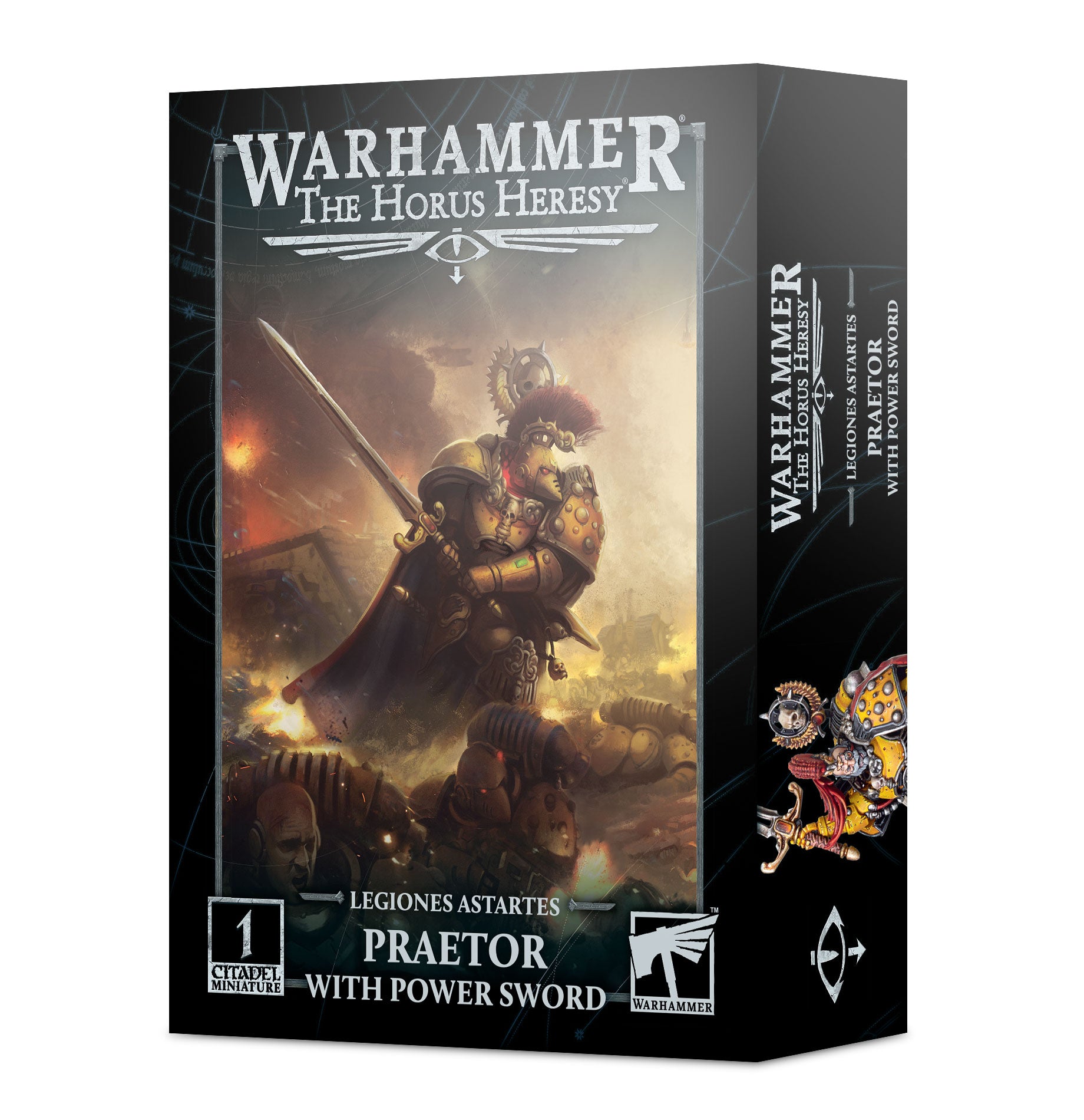 L/ASTARTES: PRAETOR WITH POWER SWORD Frikytopia