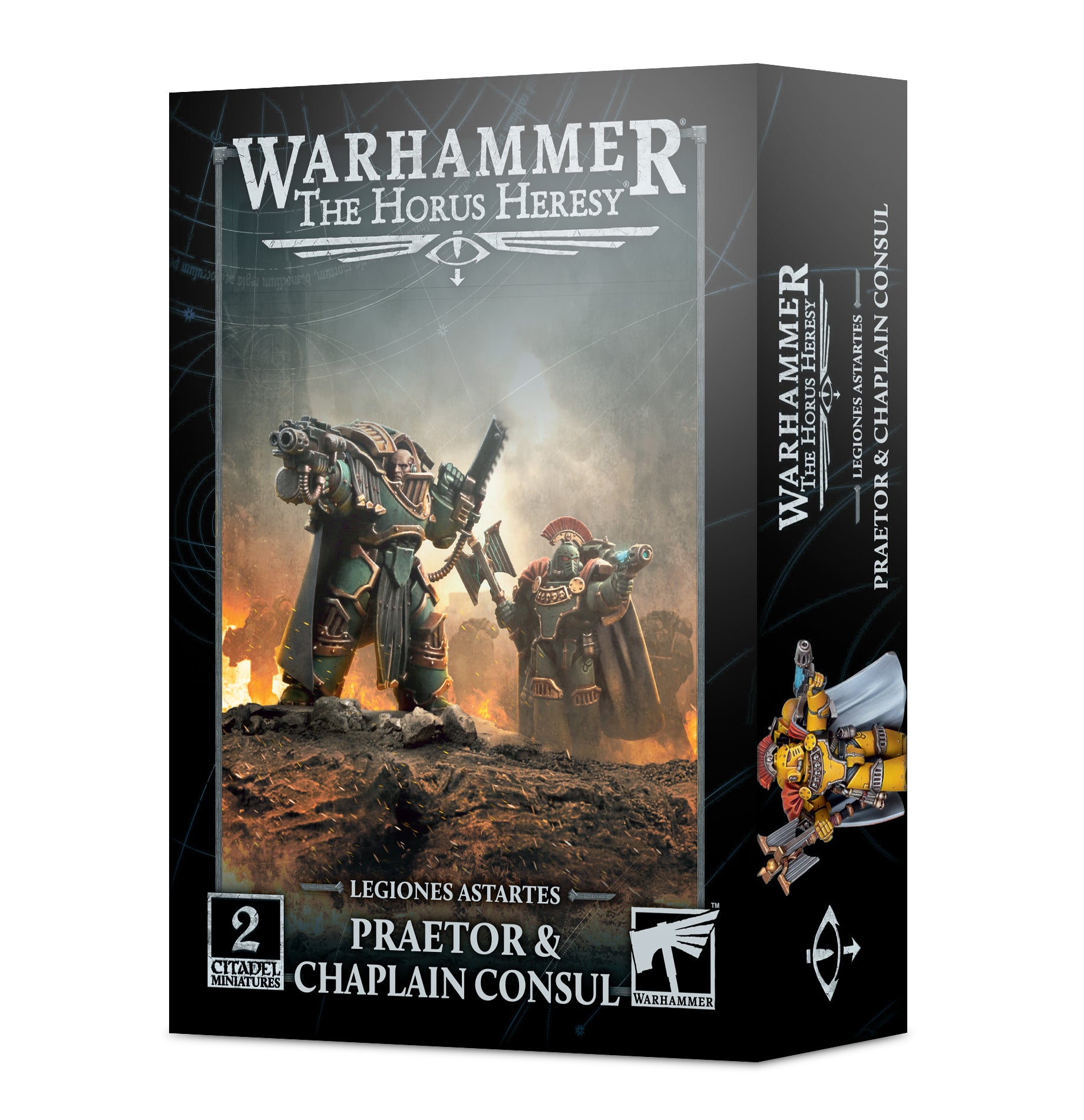 L/ASTARTES: PRAETOR & CHAPLAIN CONSUL Frikytopia