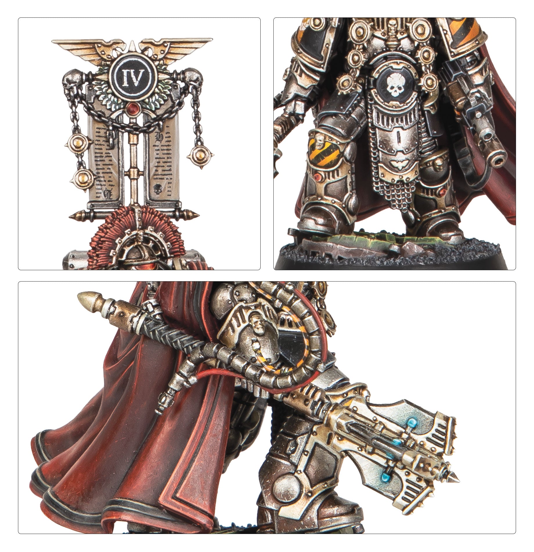 LEGIONES ASTARTES CENTURION W/POWER MACE