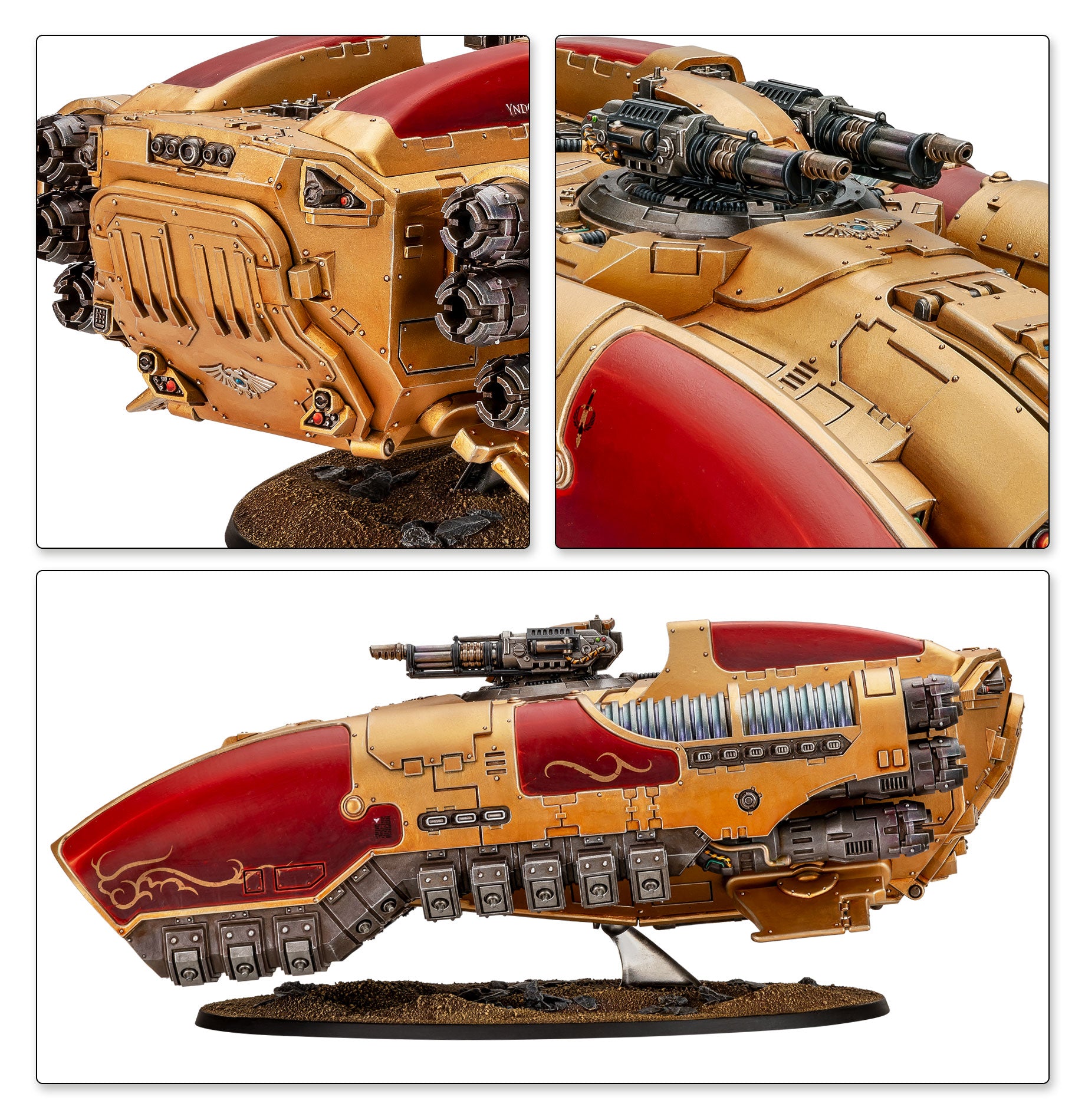 LEGIO CUSTODES: CORONUS GRAV-CARRIER