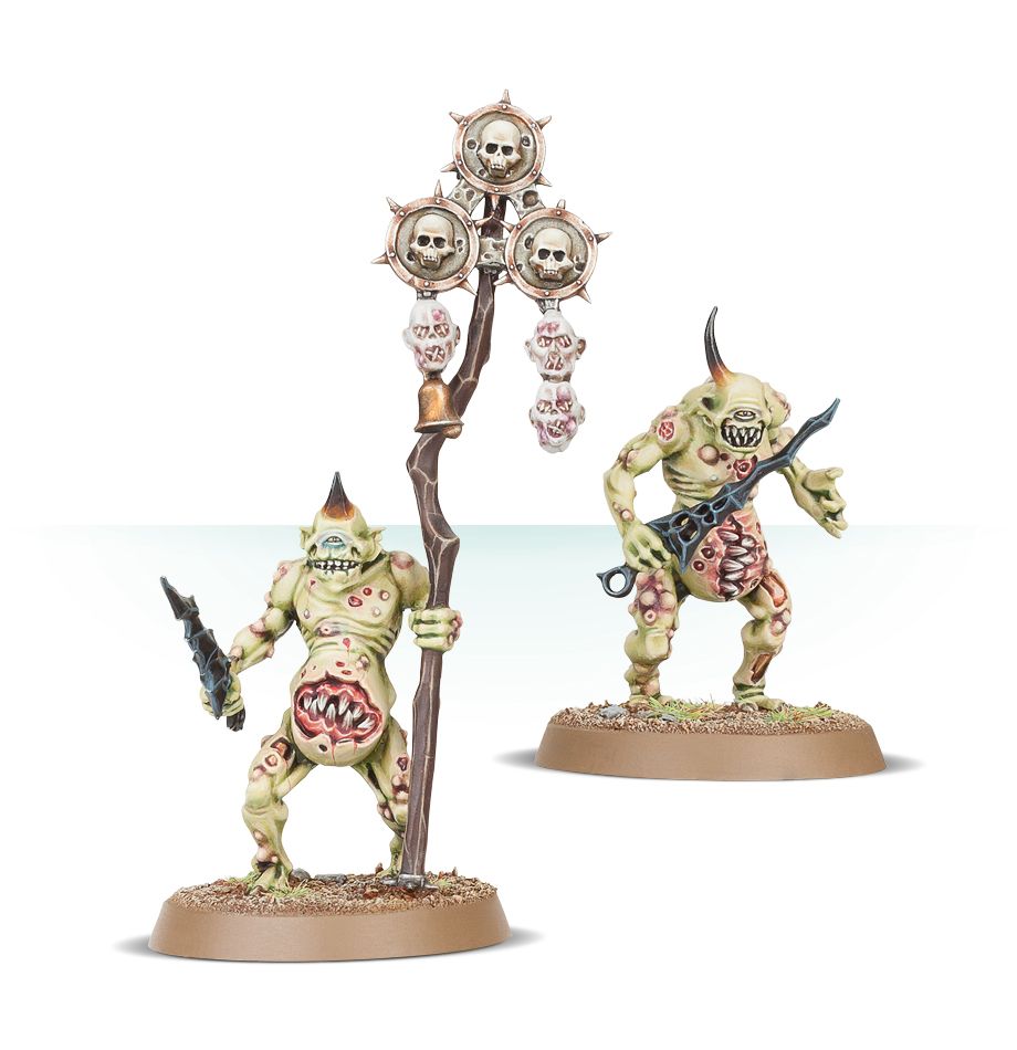 MAGGOTKIN OF NURGLE: PORTADORES DE PLAGA