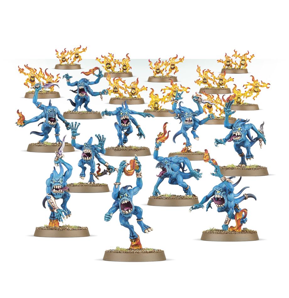 DISCIPLES OF TZEENTCH: HORRORES AZULES