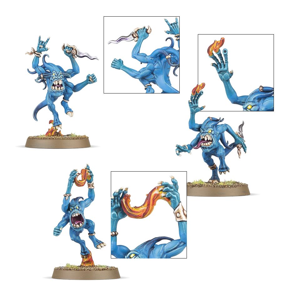 DISCIPLES OF TZEENTCH: HORRORES AZULES