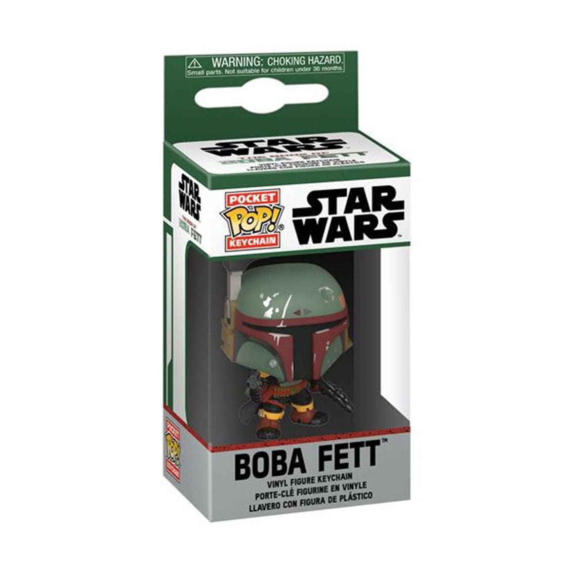 Funko pop keychain star wars the book of boba fett boba fett 60235