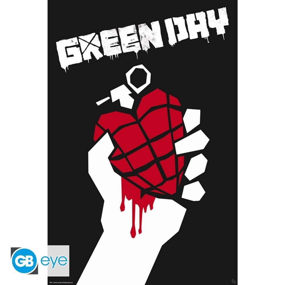 Poster gb eye green day american idiot Frikytopia