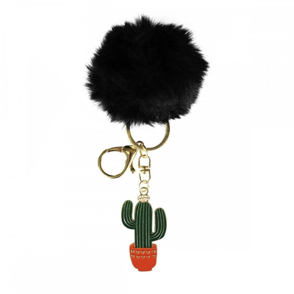 Llavero enesco pompon cactus Frikytopia