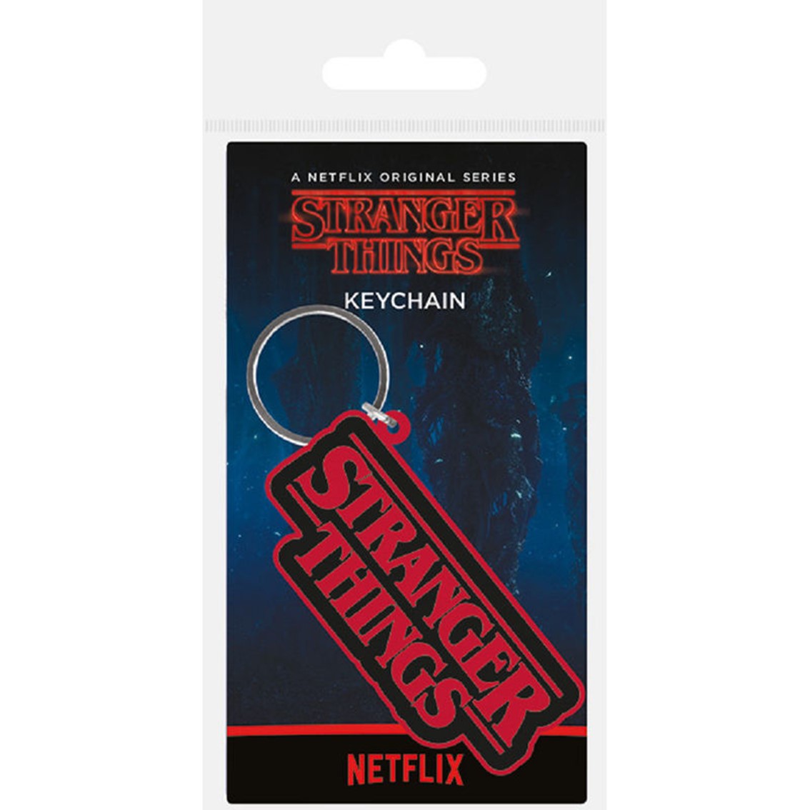 Llavero pyramid stranger things logo Frikytopia