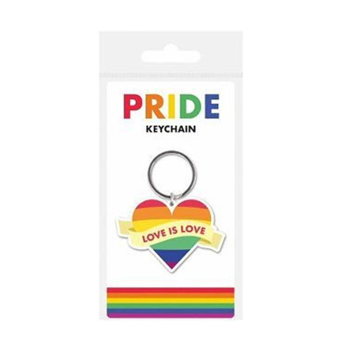 Llavero pyramid pride love is love Frikytopia