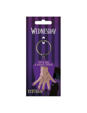 Llavero pyramid wednesday addams give me a hand