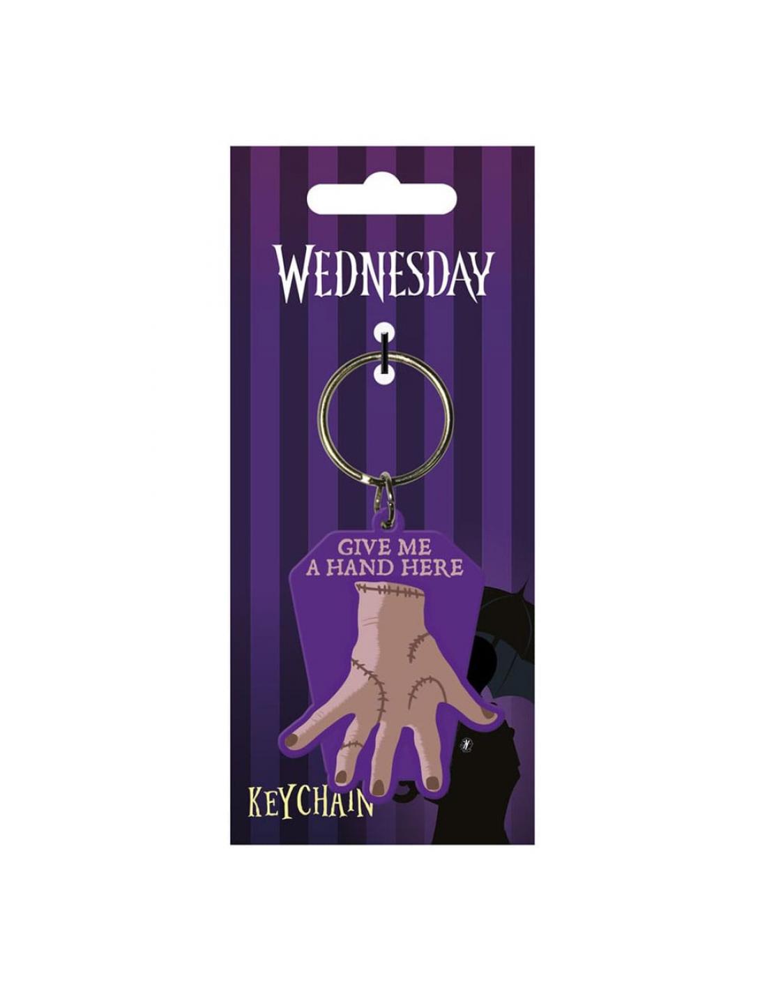 Llavero pyramid wednesday addams give me a hand Frikytopia
