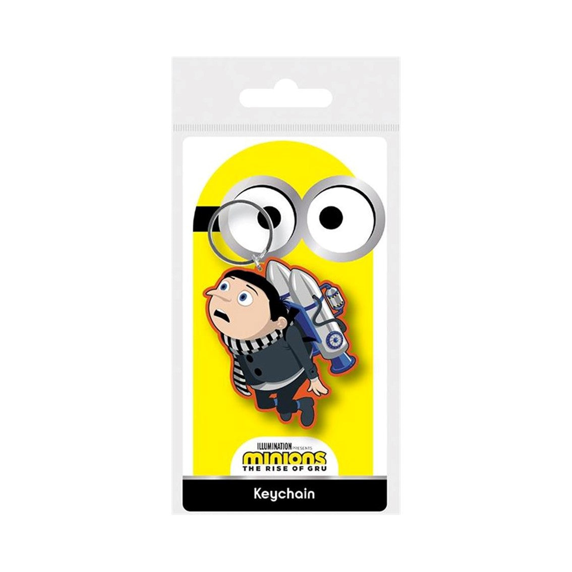 Llavero pyramid minions 2 gru jetpack Frikytopia