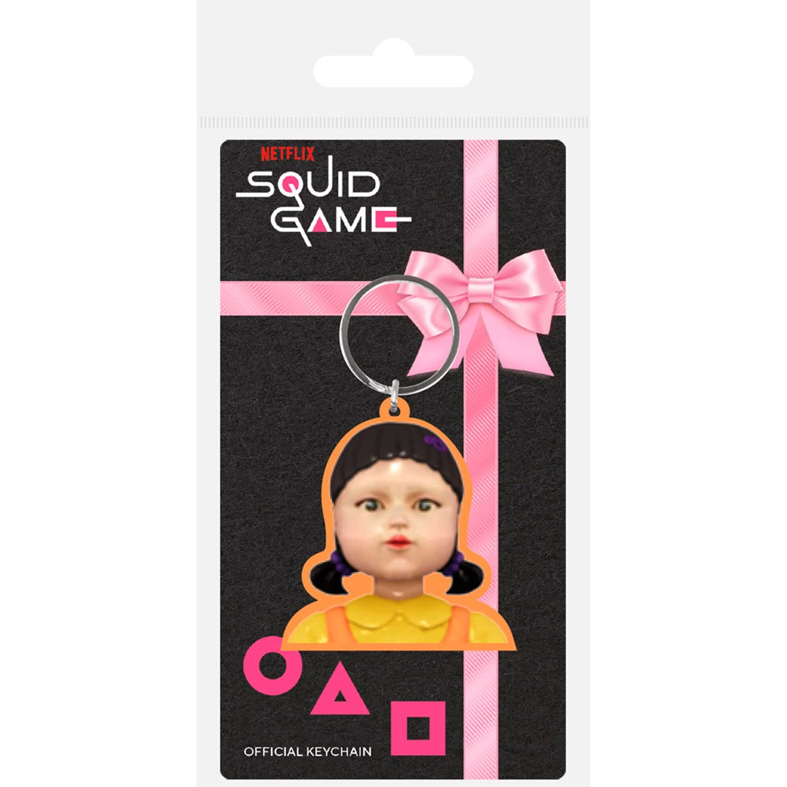 Llavero pyramid galleta juego del calamar squid game Frikytopia
