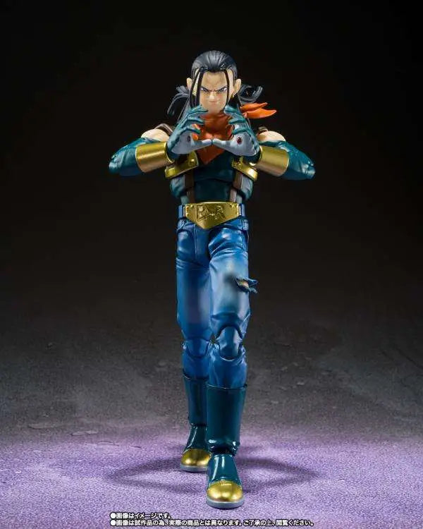 Dragon Ball GT Figura S H Figuarts Super Android 17 20cm