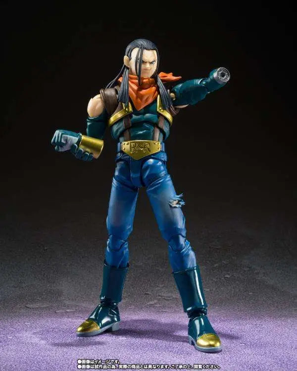 Dragon Ball GT Figura S H Figuarts Super Android 17 20cm