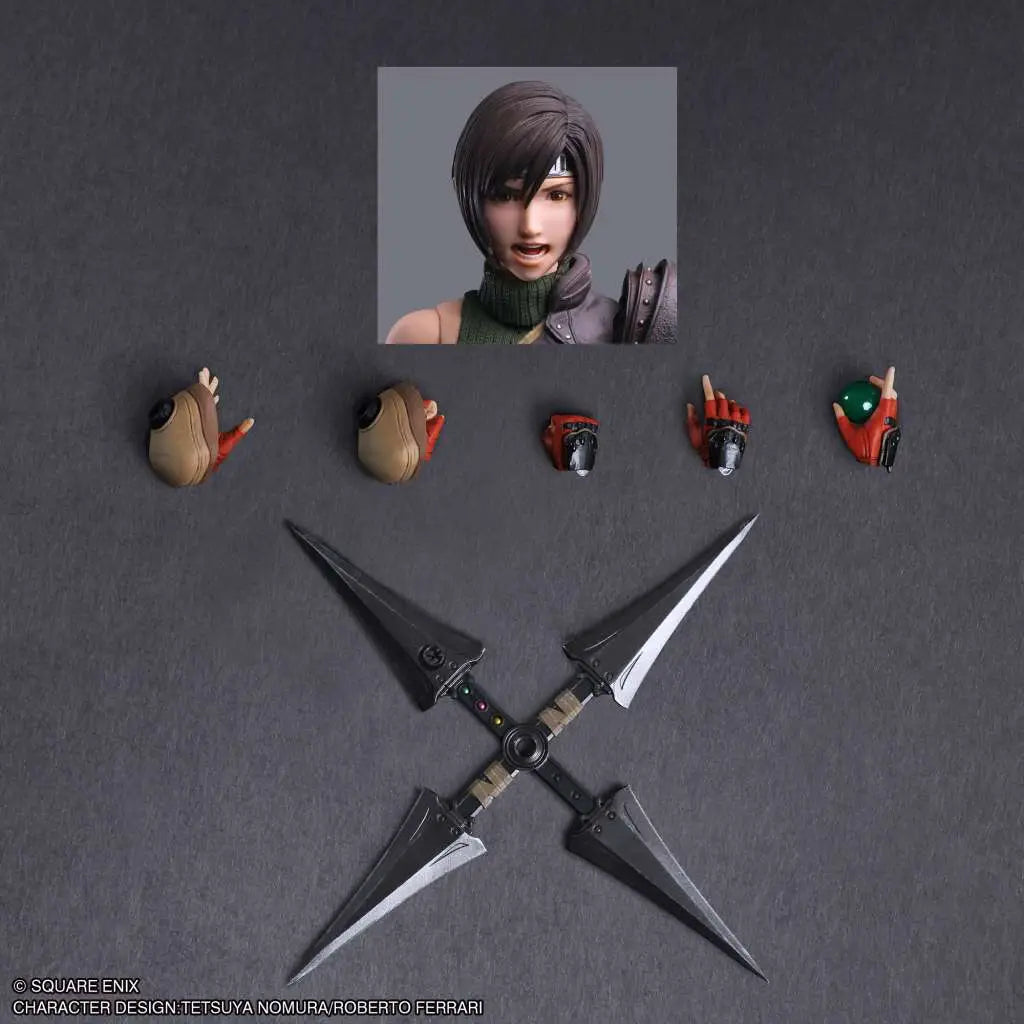 Final Fantasy VII Play Arts Kai Figura Yuffie Kisaragi 25 cm