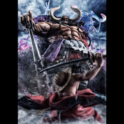 ONE PIECE POP WA MAXIMUM KAIDO BEAST SUPER LTD RERUN STATUE