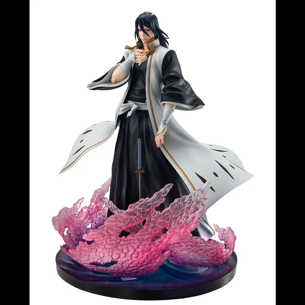 BLEACH 1000Y BLOOD WAR BYAKUYA KUCHIKI GEM Estatua