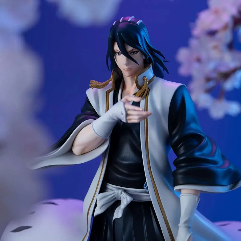 BLEACH 1000Y BLOOD WAR BYAKUYA KUCHIKI GEM Estatua